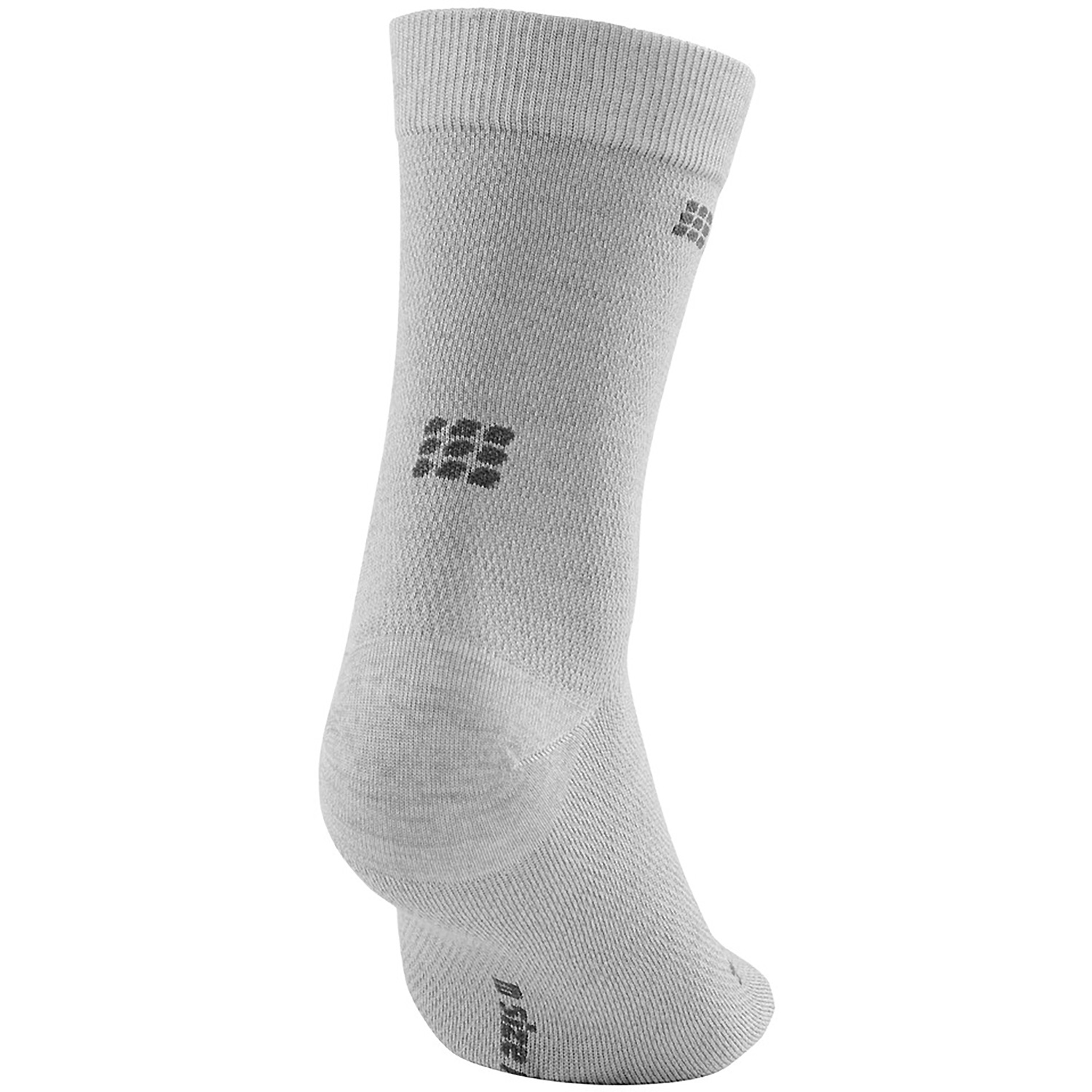 Damen CEP Steingrau CEP allday recovery mid cut socks, women 180 IV Socken