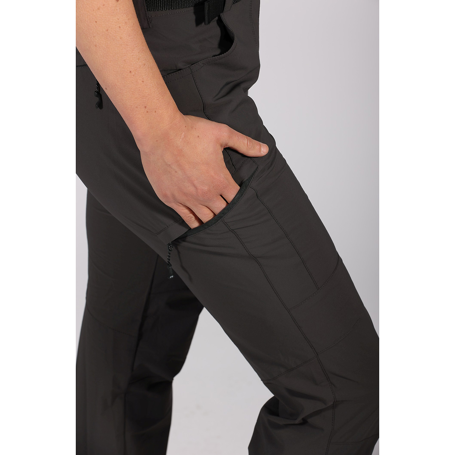 Damen Maul Sport Dunkelgrau Rennsteig XT - lange Hose elas 08 34 Hose