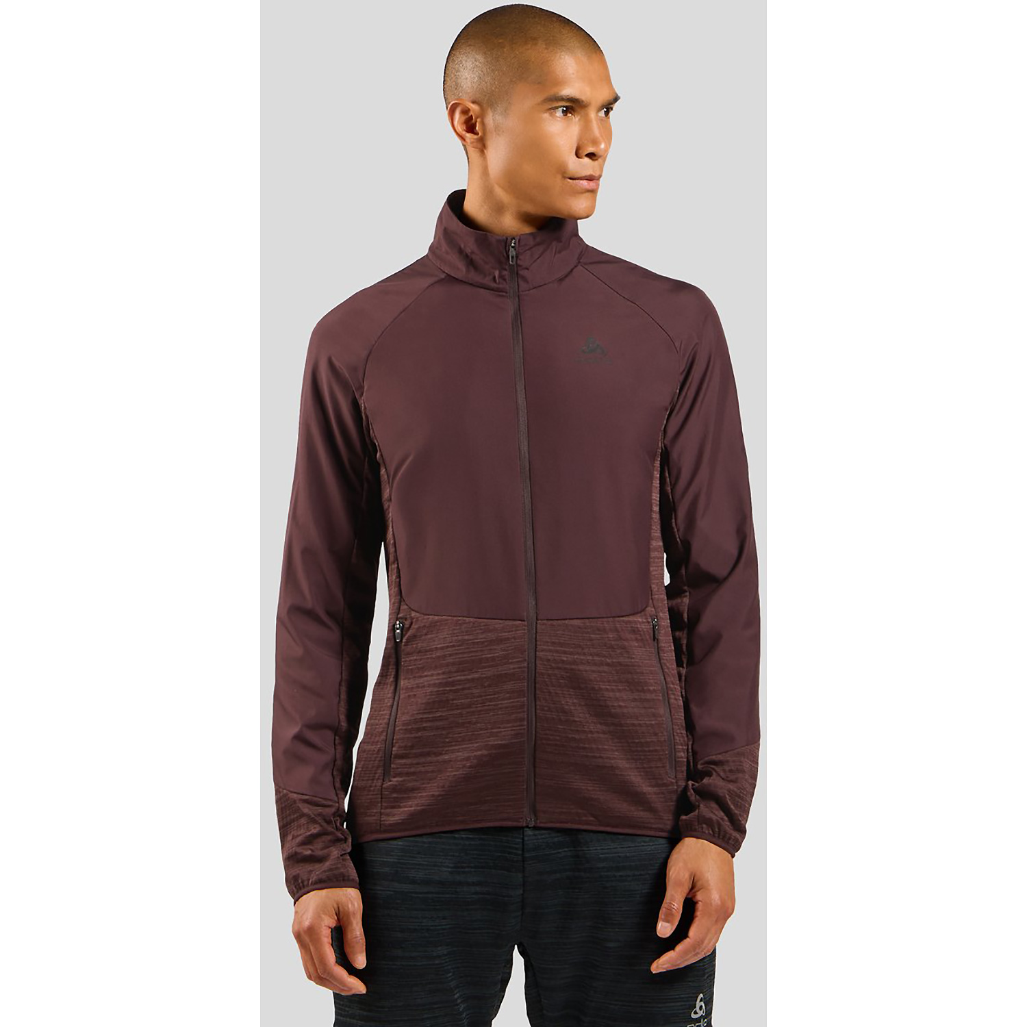 Herren Odlo Bordeaux