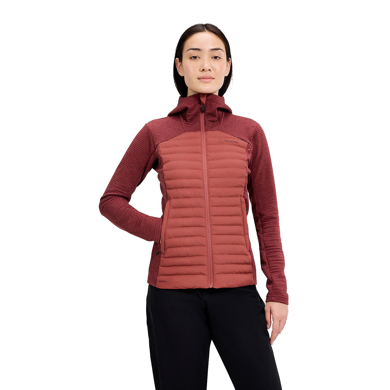Damen Berghaus Rot