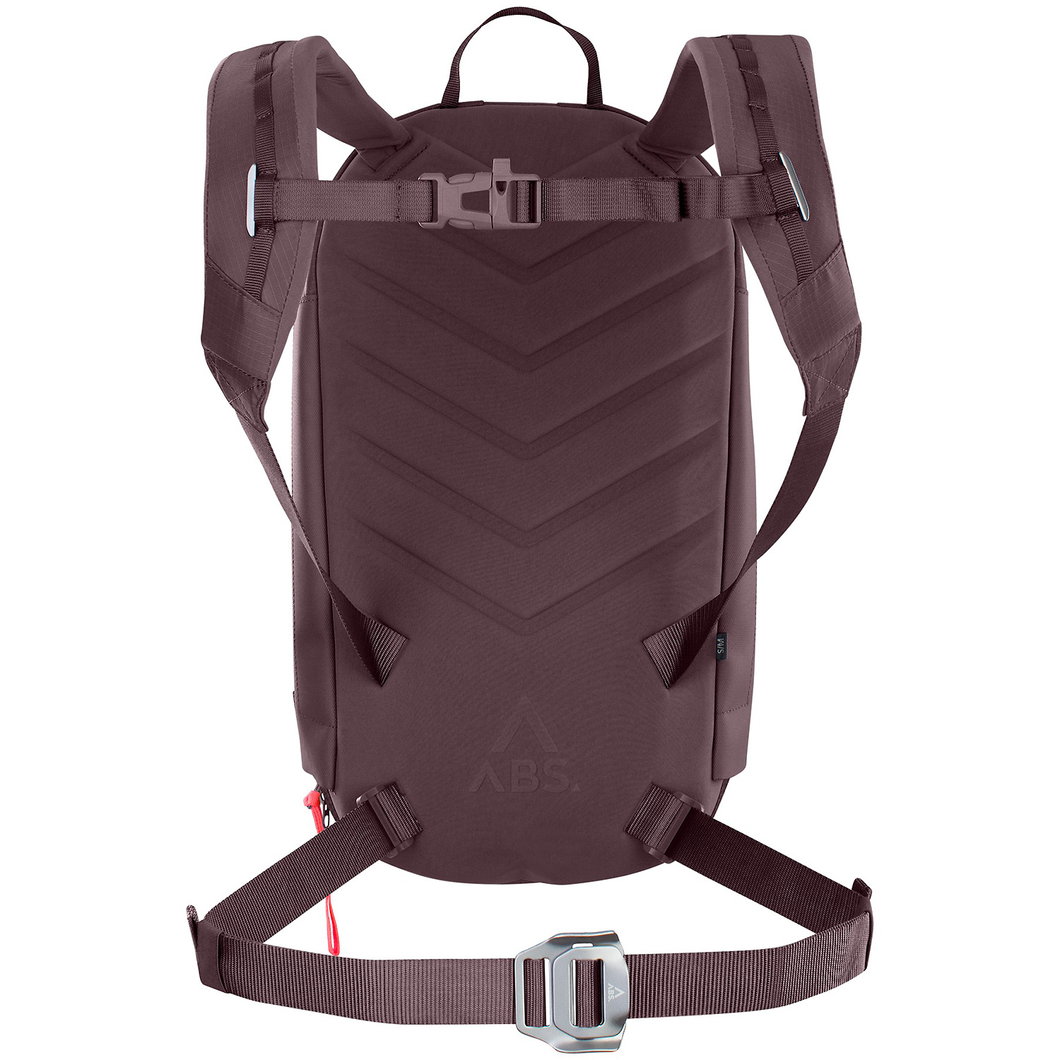 Unisex ABS Dunkelrot
