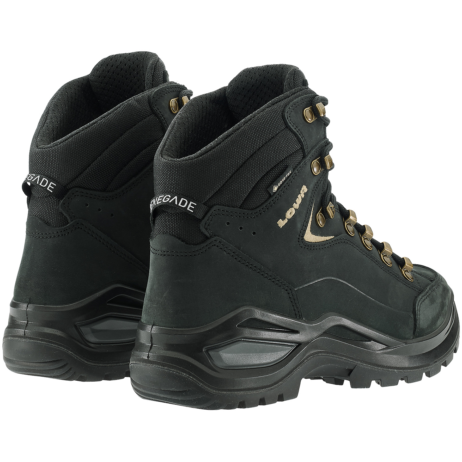 Damen Lowa Schwarz RENEGADE EVO GTX MID Ws 9932 7,5 Multifunktionsstiefel