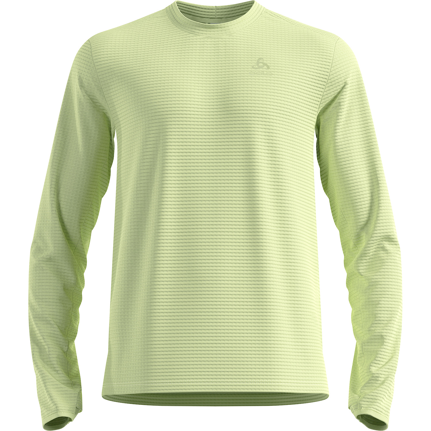 Herren Odlo Hellgrün ESSENTIAL THERMAL Rollkragen