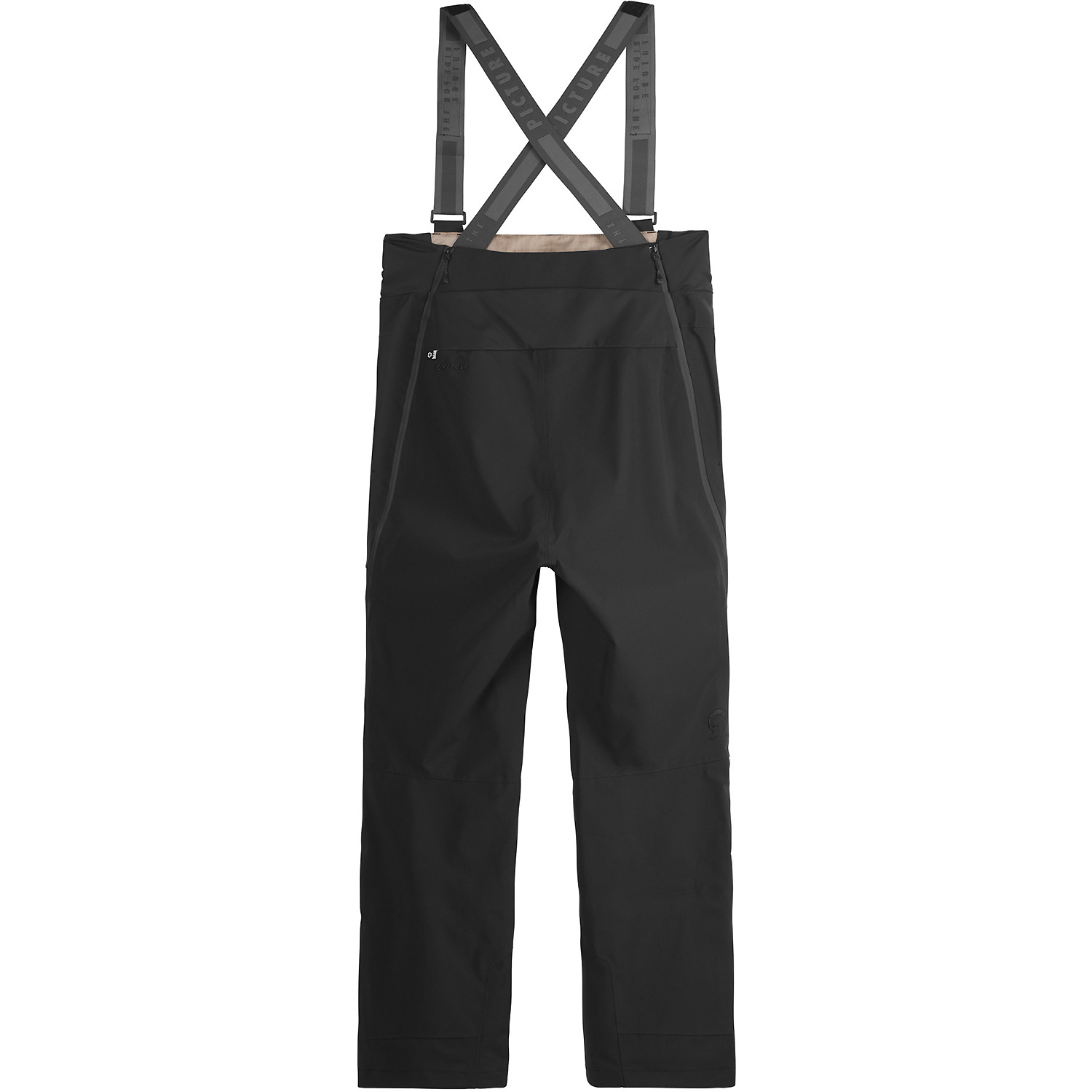 Damen Picture Schwarz W AERON 3L BIB PANTS