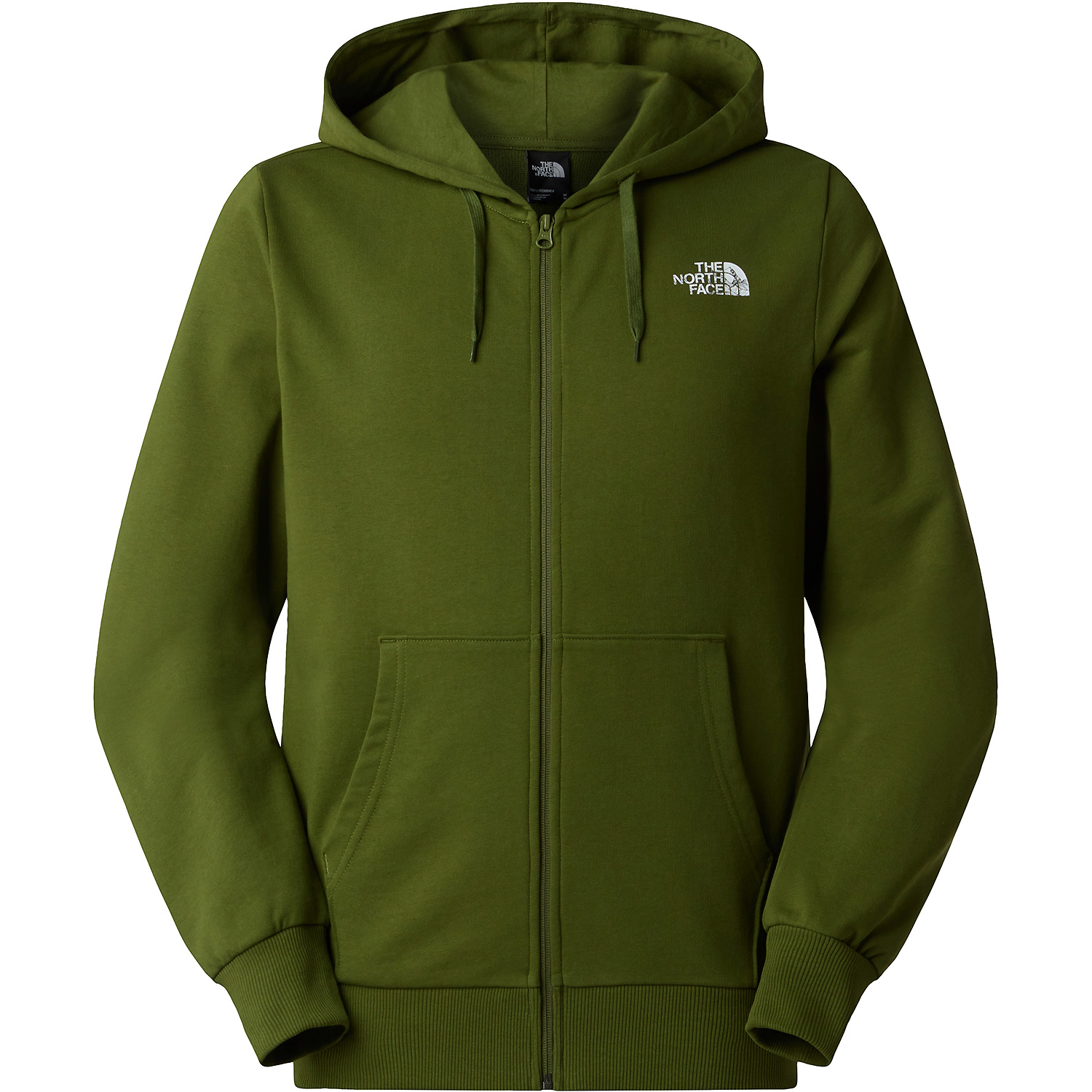 Herren The North Face Grün M BLANCA LIGHT REGULAR FULL ZIP HOODIE Kapuzensweat