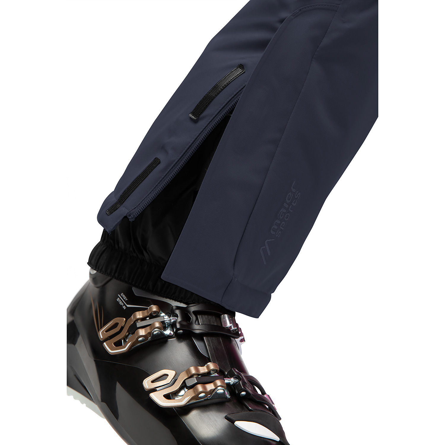 Damen Maier Sports Marine Allissia slim 2.1 (kurz) M10367 23 Hose