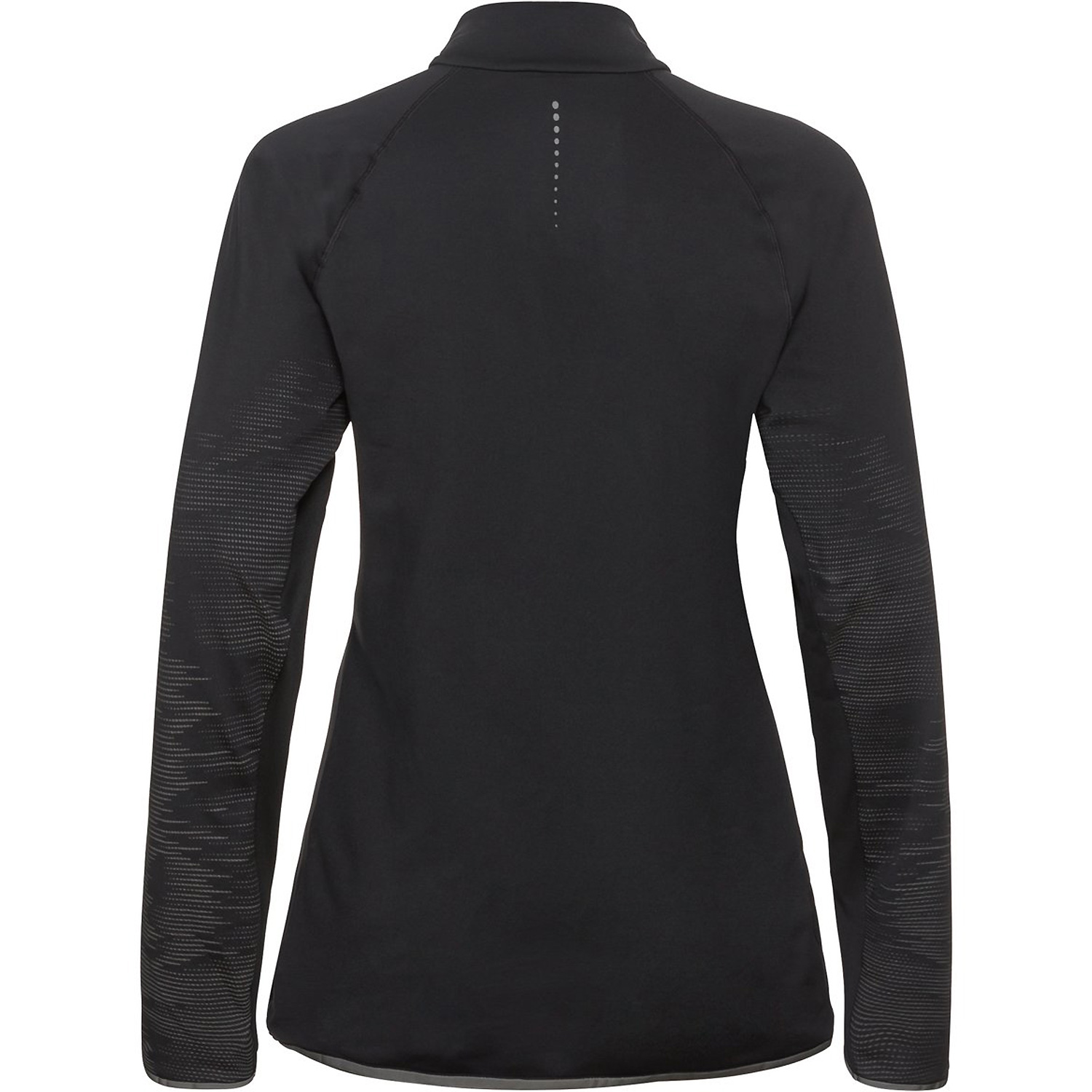 Damen Odlo Schwarz Mid layer 1/2 zip ZEROWEIGHT C 15000 XS Rollkragen