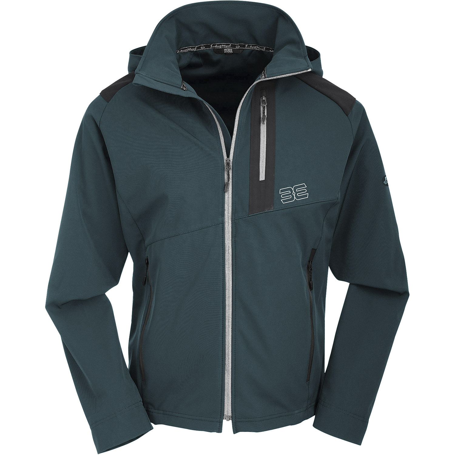 Herren Maul Sport Kristallblau Taufstein II-Megastretchjacke+ 1574 48 Funktionsjacke