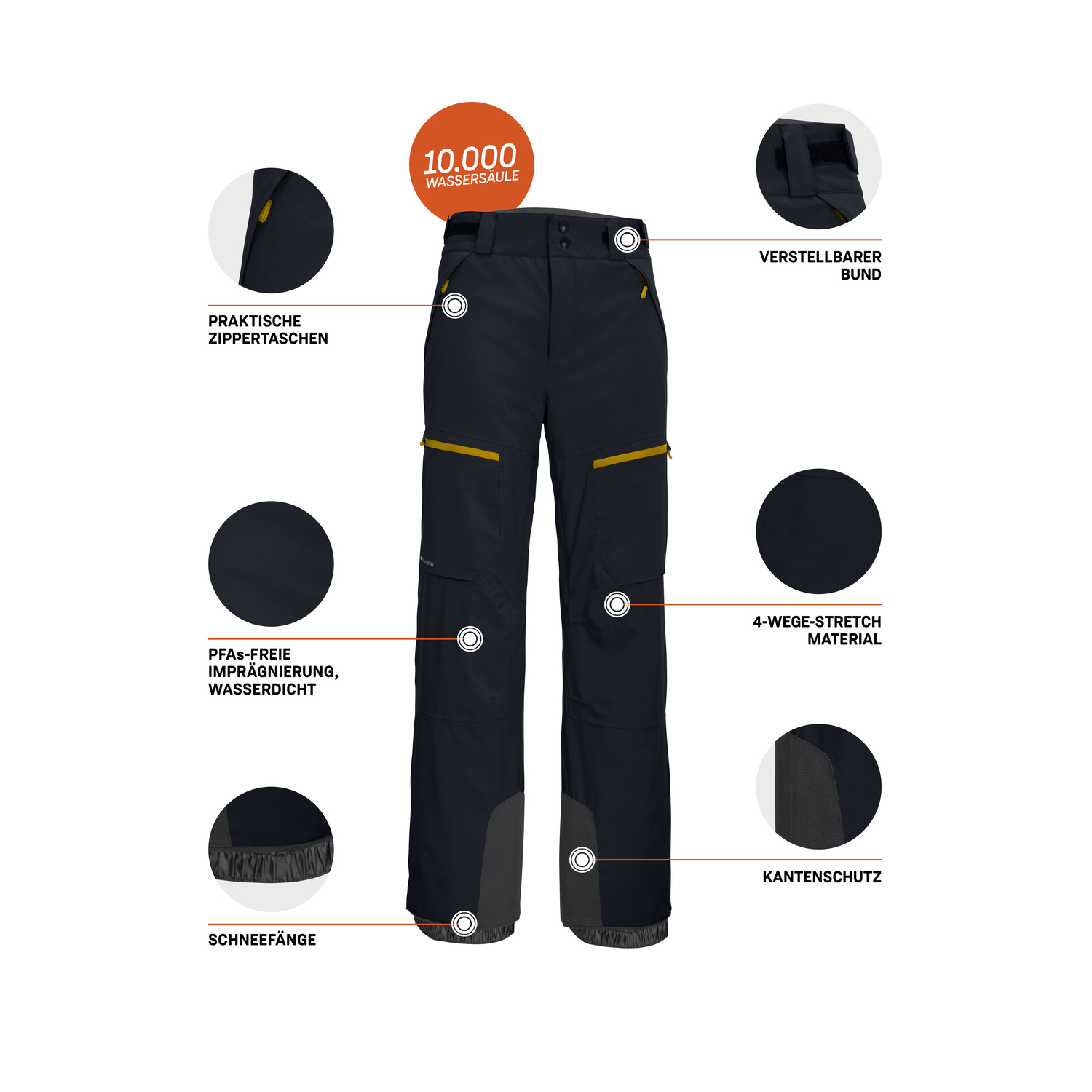 Herren killtec Schwarz
