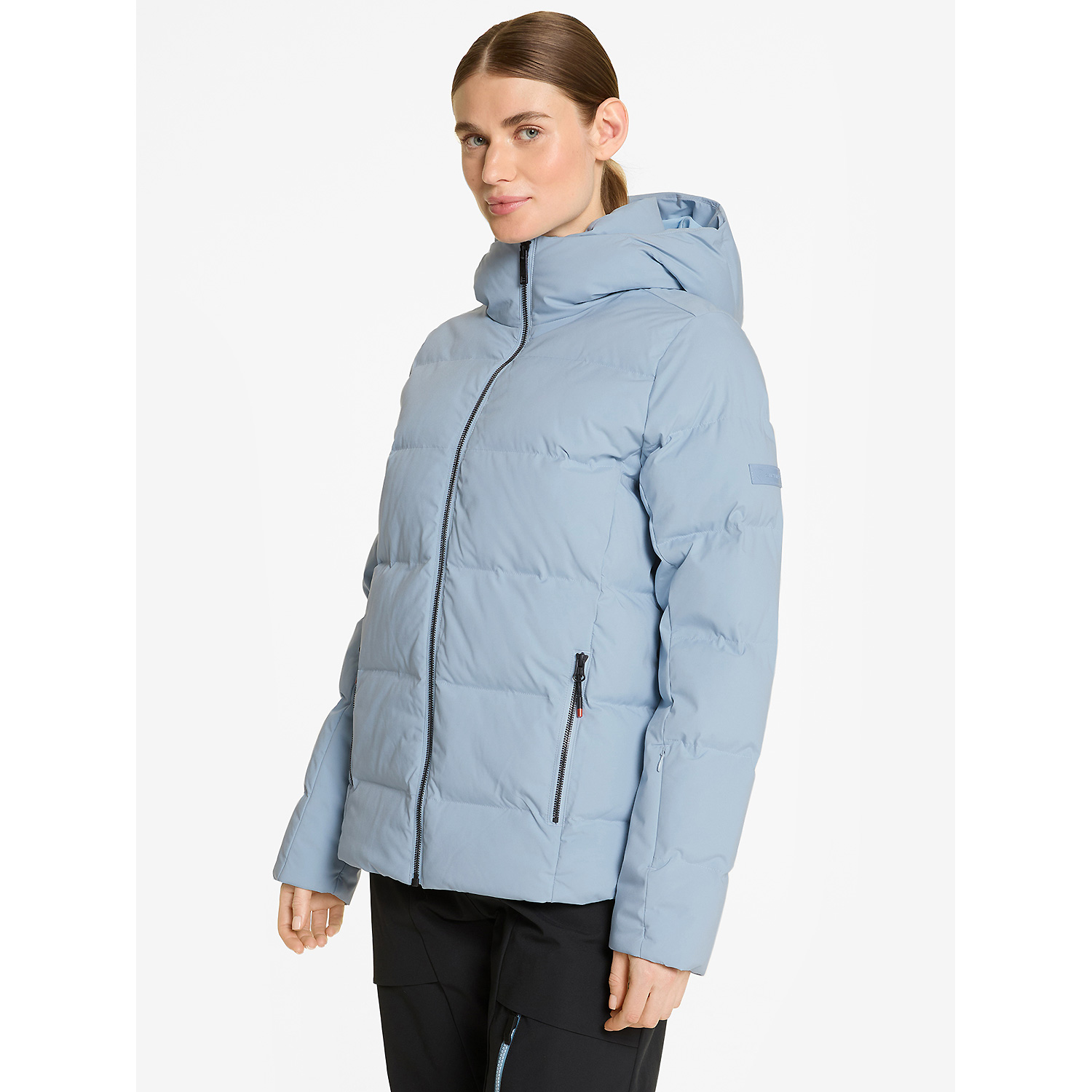Damen Ziener Hellblau TRAVA lady (jacket ski) 453 42 Unterjacke