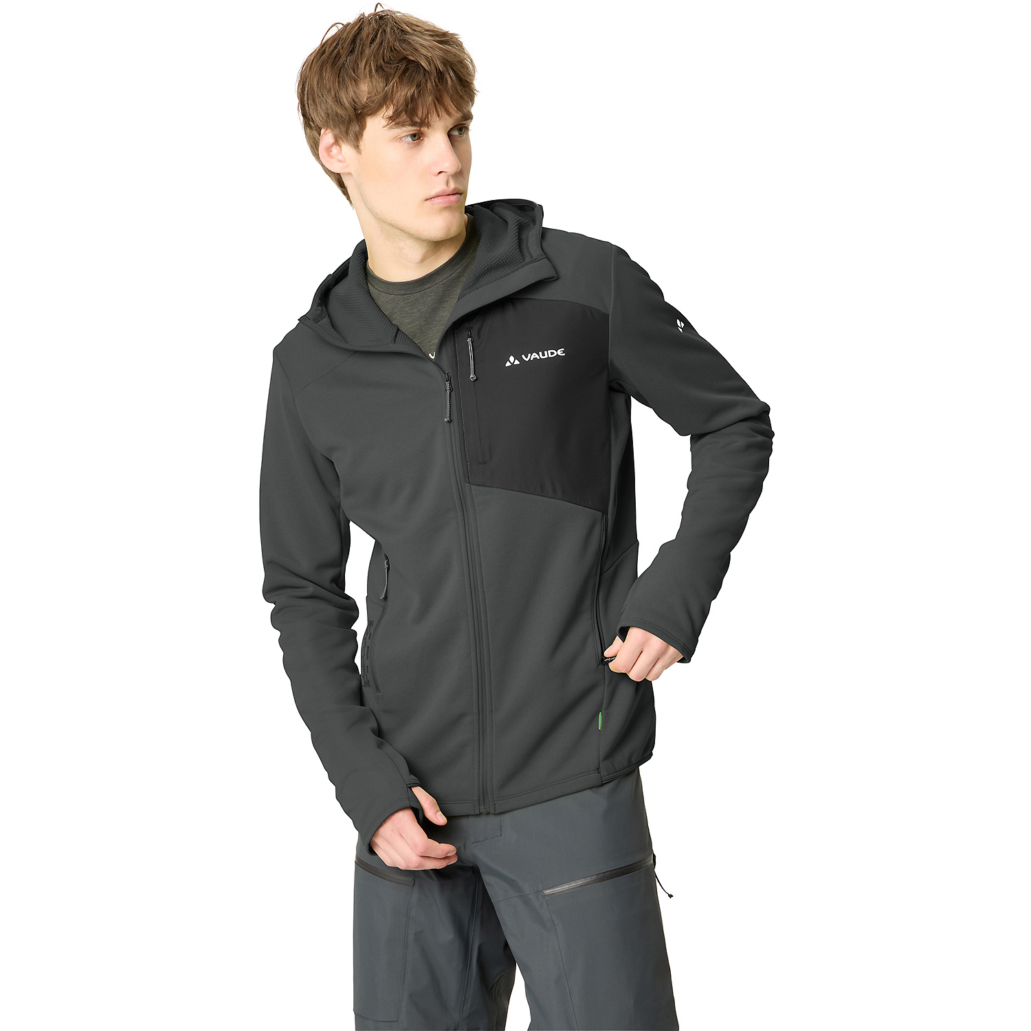 Herren Vaude Dunkelrot Me Monviso Fleece Jacket III 421 L Unterjacke