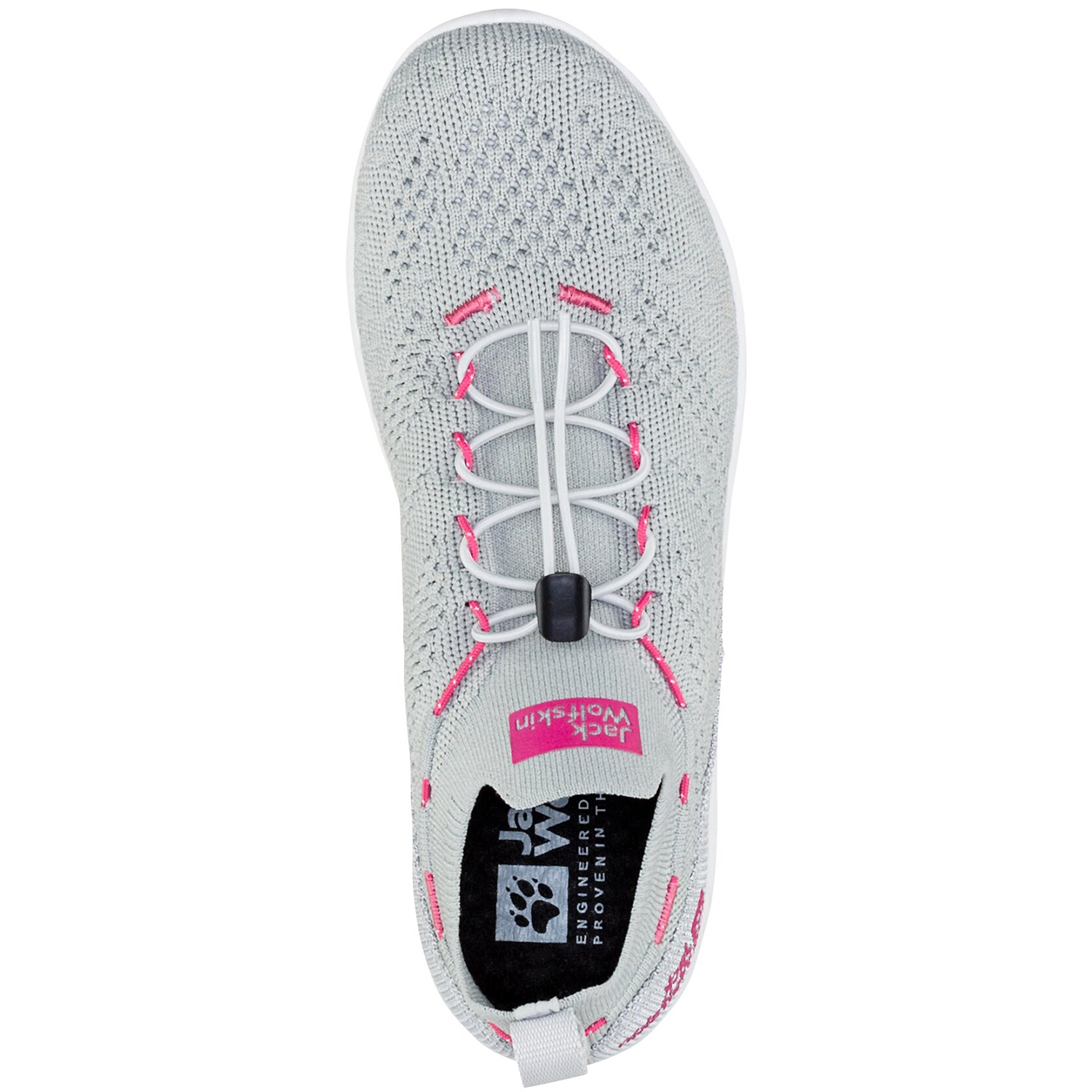 Damen Jack Wolfskin Steingrau W SPIRIT KNIT LOW