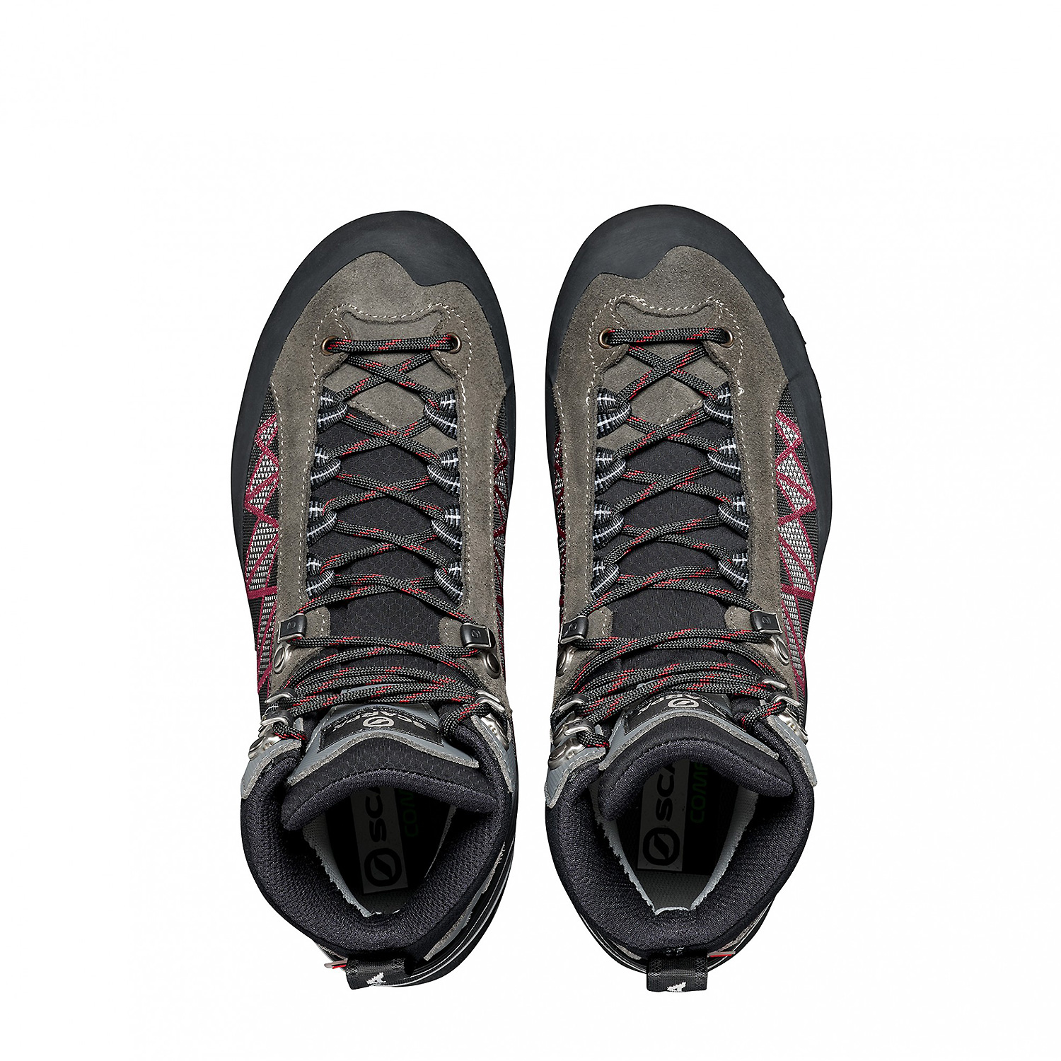 Damen Scarpa Dunkelrot