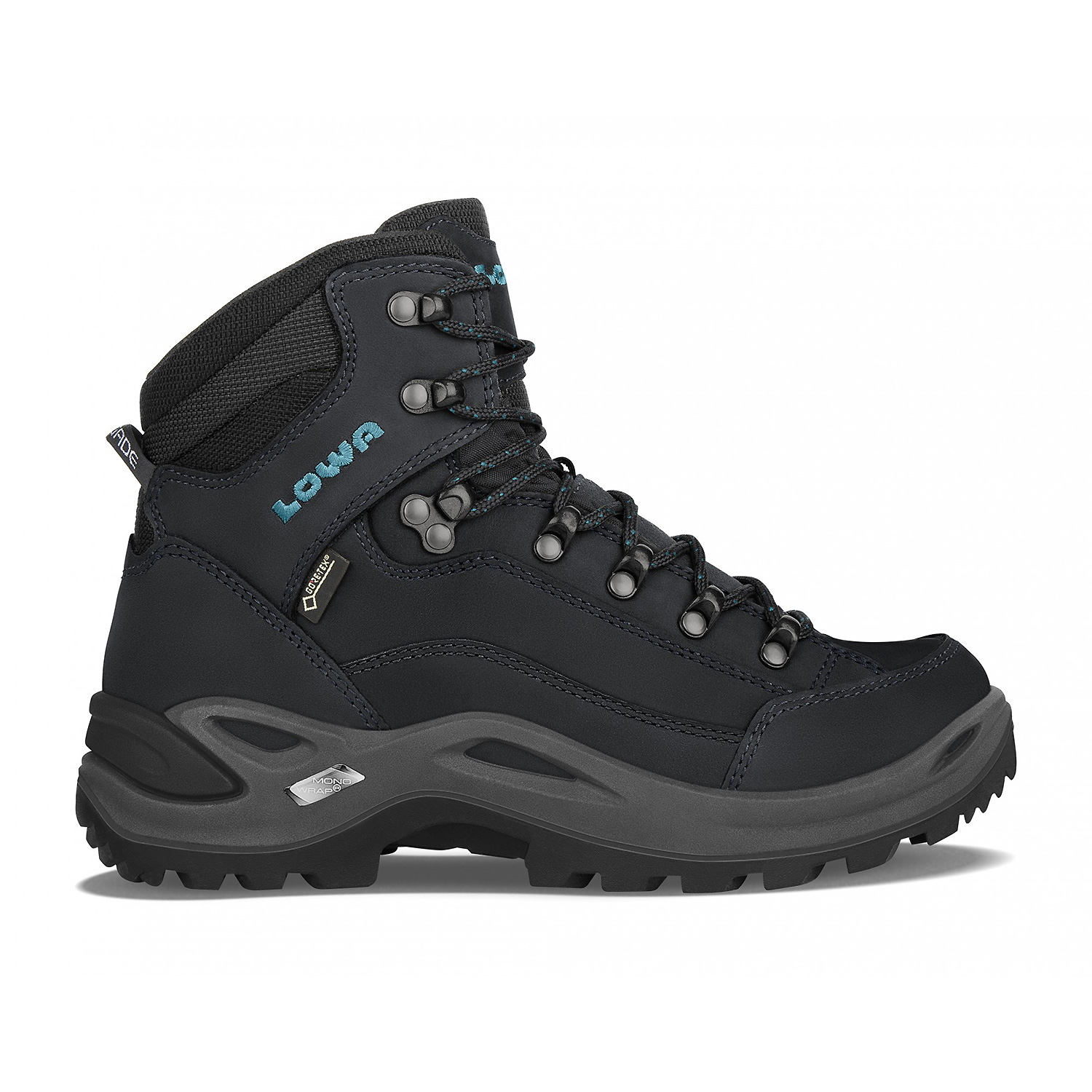 Damen Lowa Nachtschwarz RENEGADE GTX MID WS 7441 5,5 Multifunktionsstiefel
