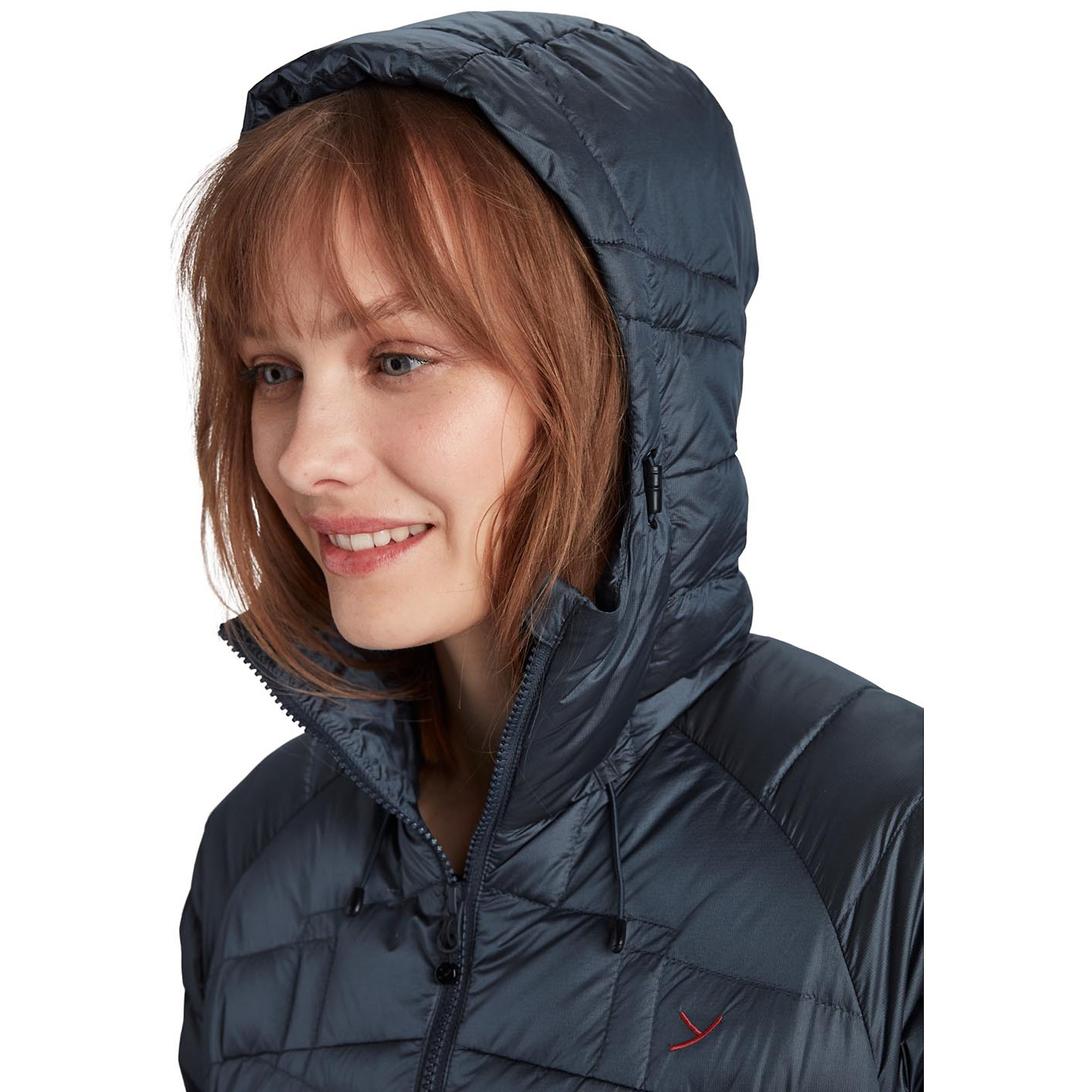 Damen Y by Nordisk Indigo WOMAN JACKET ZIP HOOD DETACHBLE INN.JACKET M916 42 Jacke