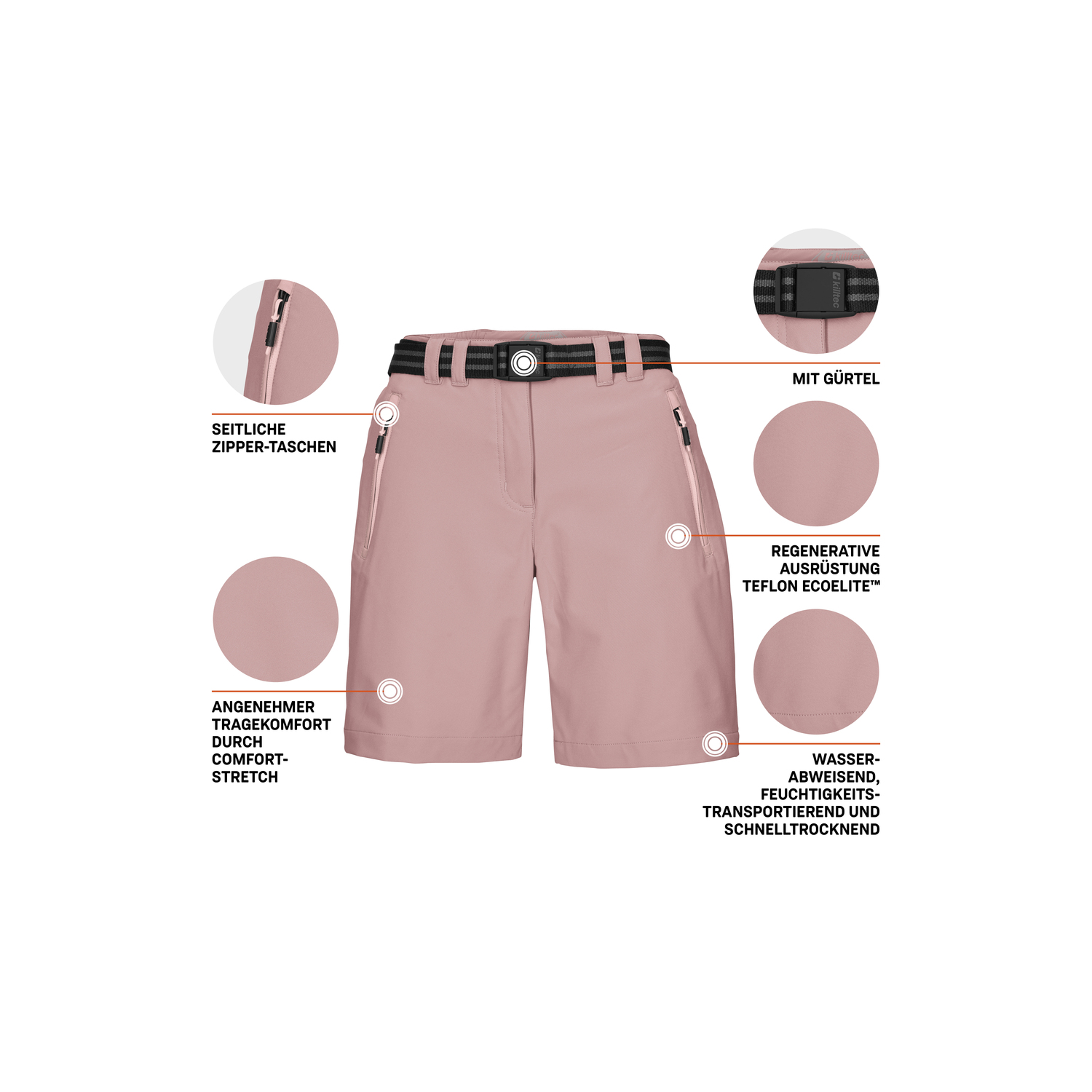 Damen killtec Rose KOS 19 WMN BRMDS Bermuda