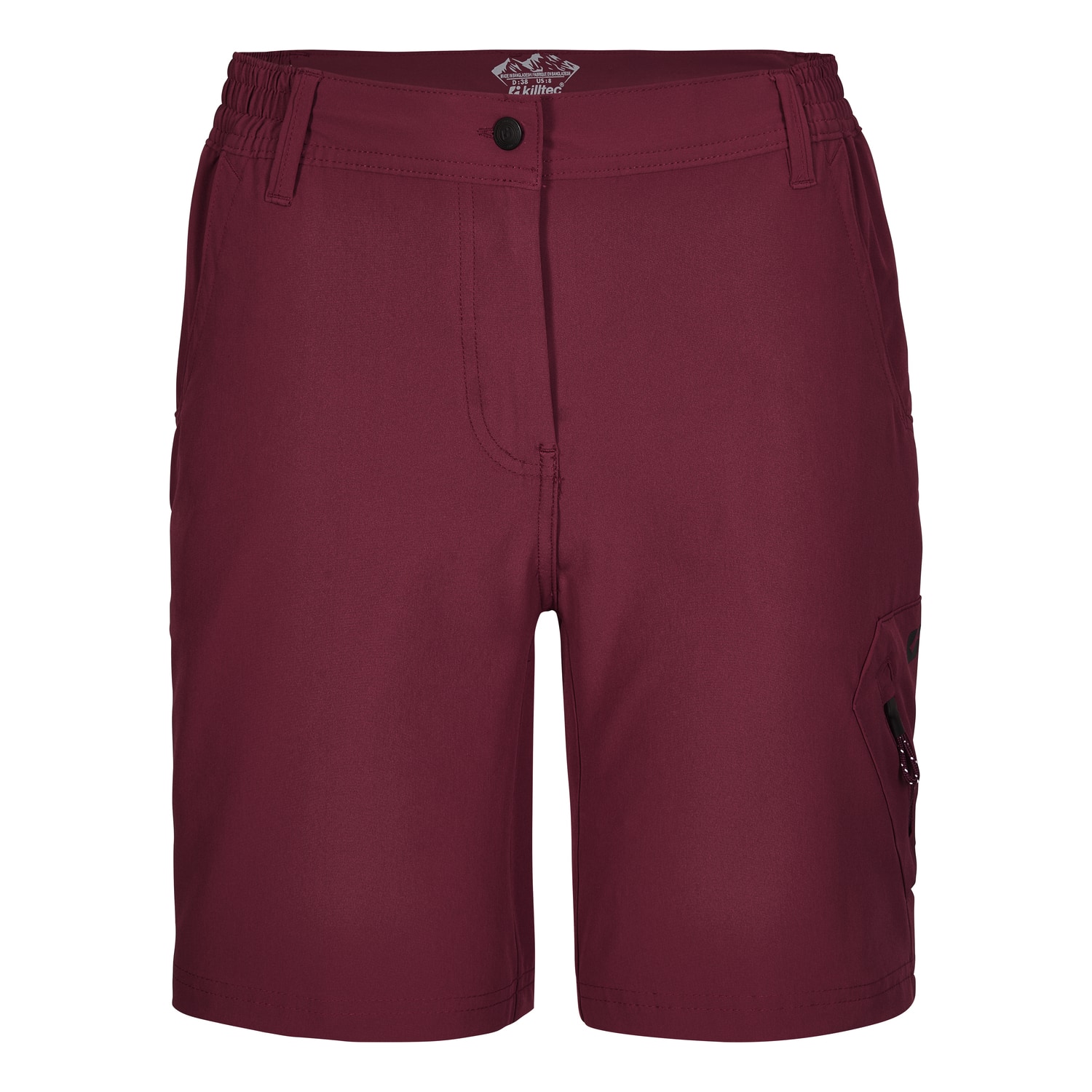 Damen killtec Rot KOS 248 WMN BRMDS 00445 50 Bermuda