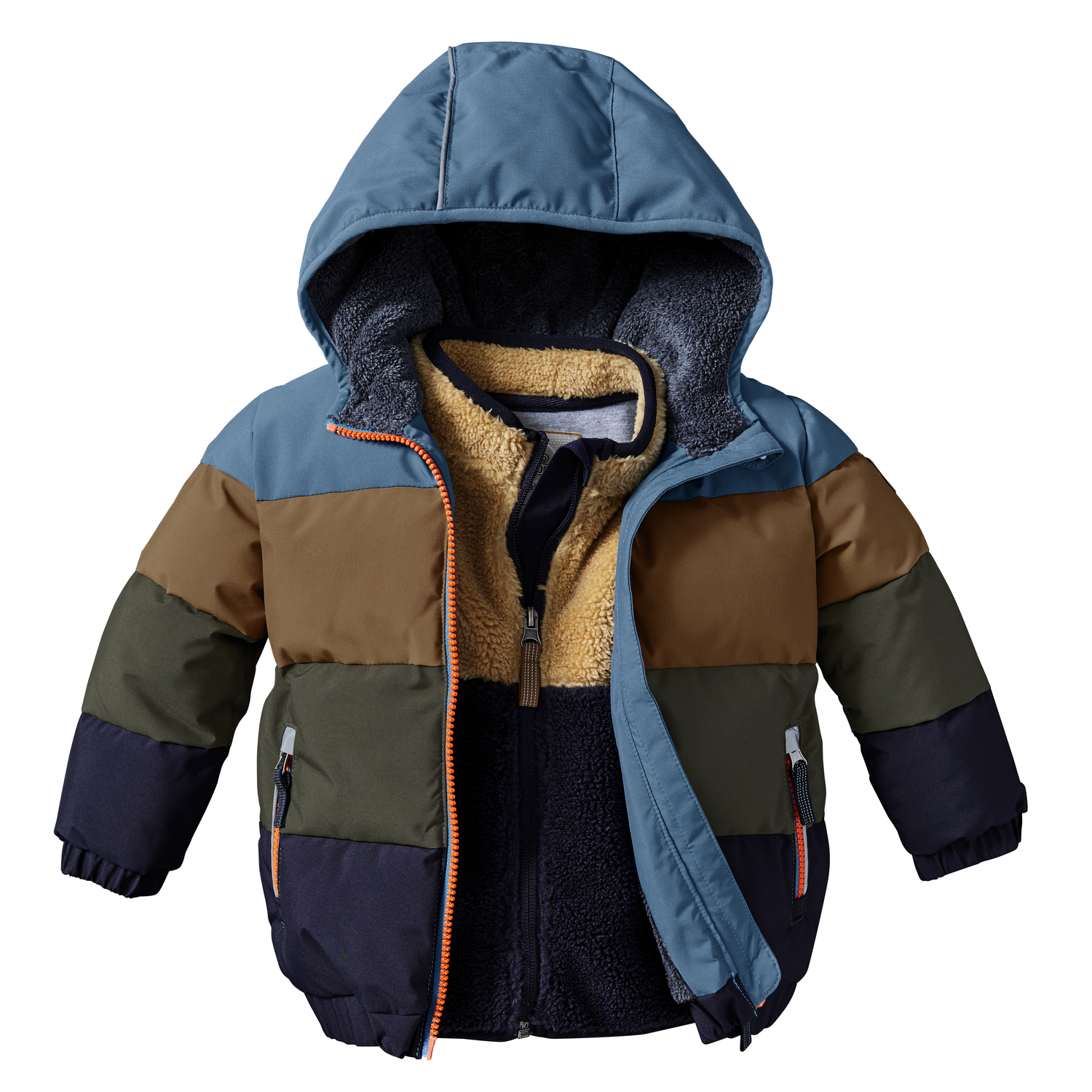 Minis Baby und Kleinkinder first instinct by killtec Dunkeloliv FIOW 21 MNS QLTD JCKT 00756 86/92 Jacke