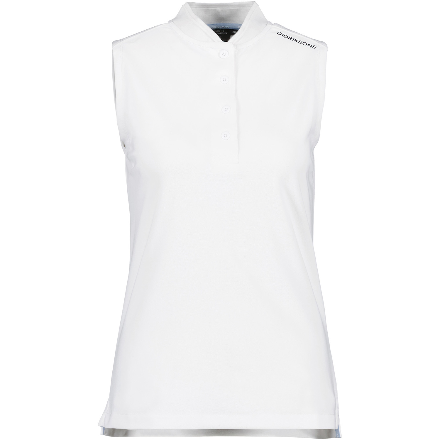 Damen Didriksons Weiß Poloshirt