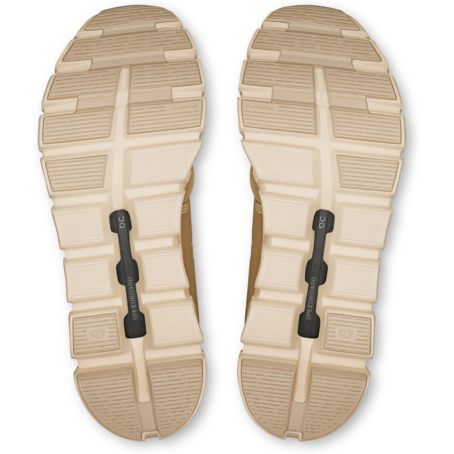 Herren ON Beige Cloud 6 Freizeitschuhe