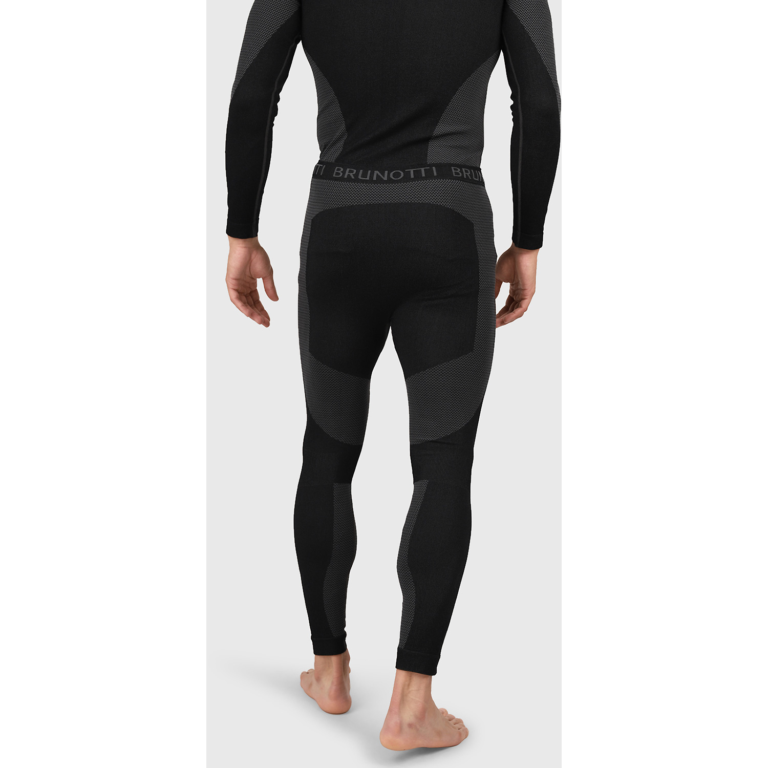 Herren Brunotti Schwarz Grenoble Men Thermo Pant 9999 L Unterhose