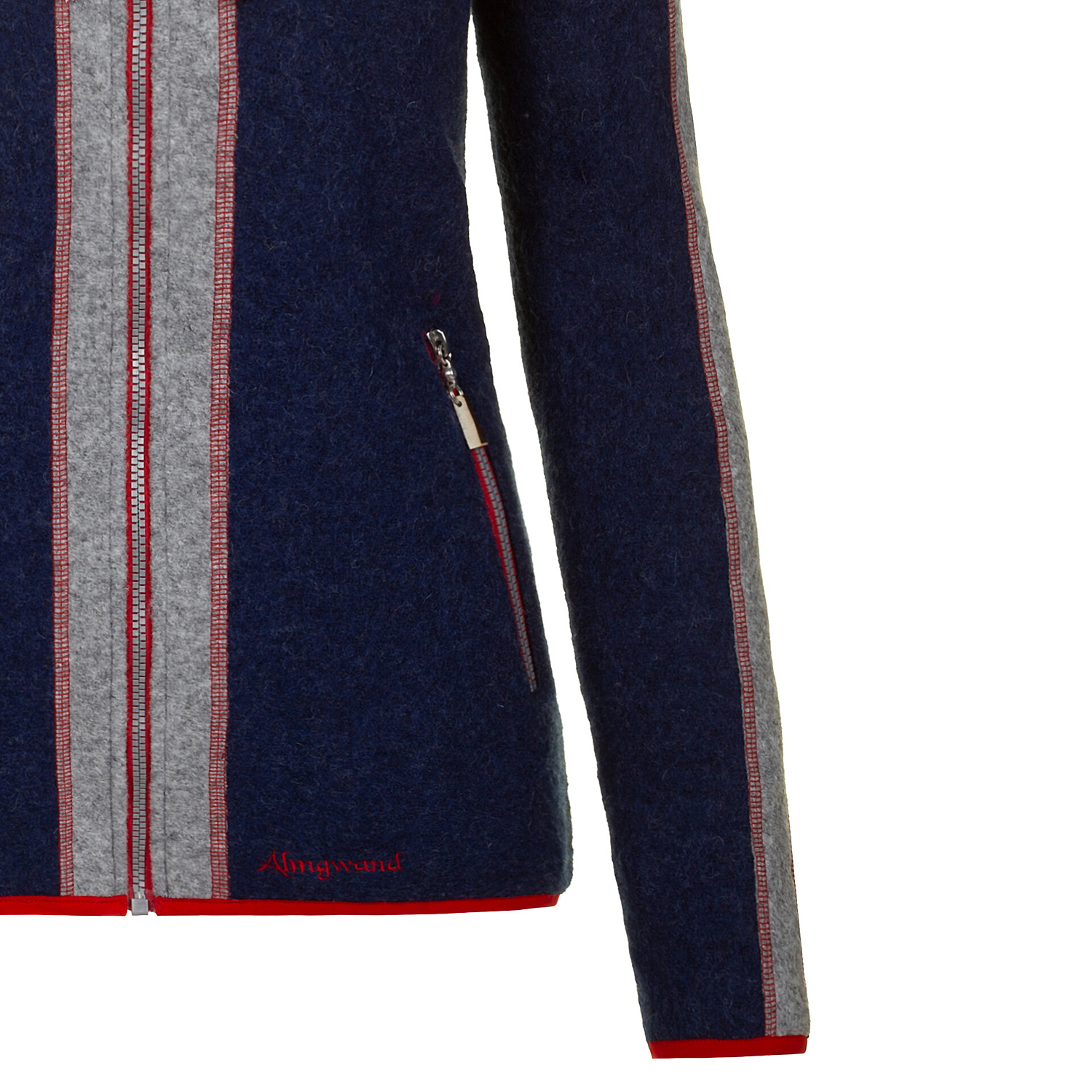 Damen ALMGWAND Blau Jacke