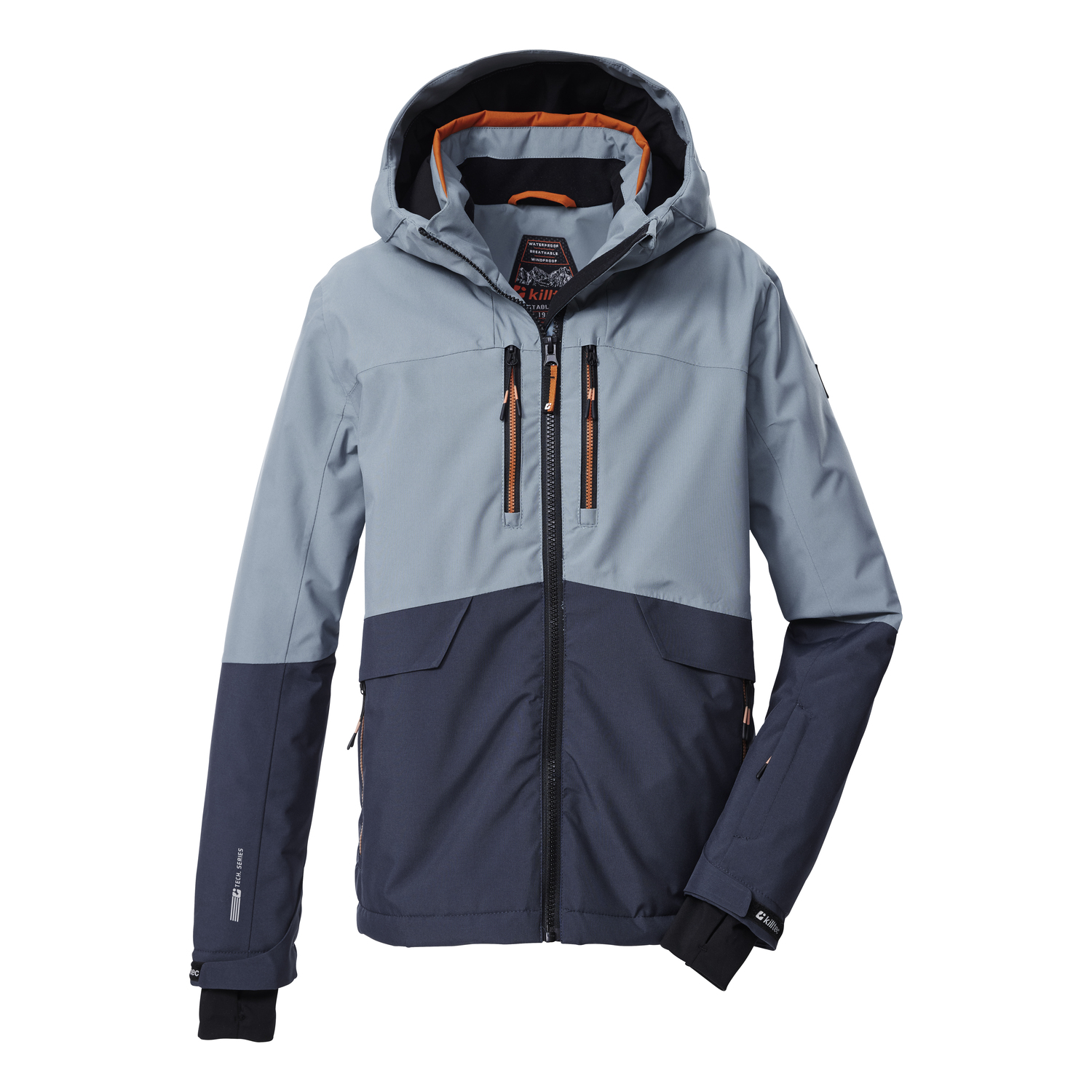 Kinder killtec Rauchblau KSW 201 BYS SKI JCKT 00823 176 Funktionsjacke