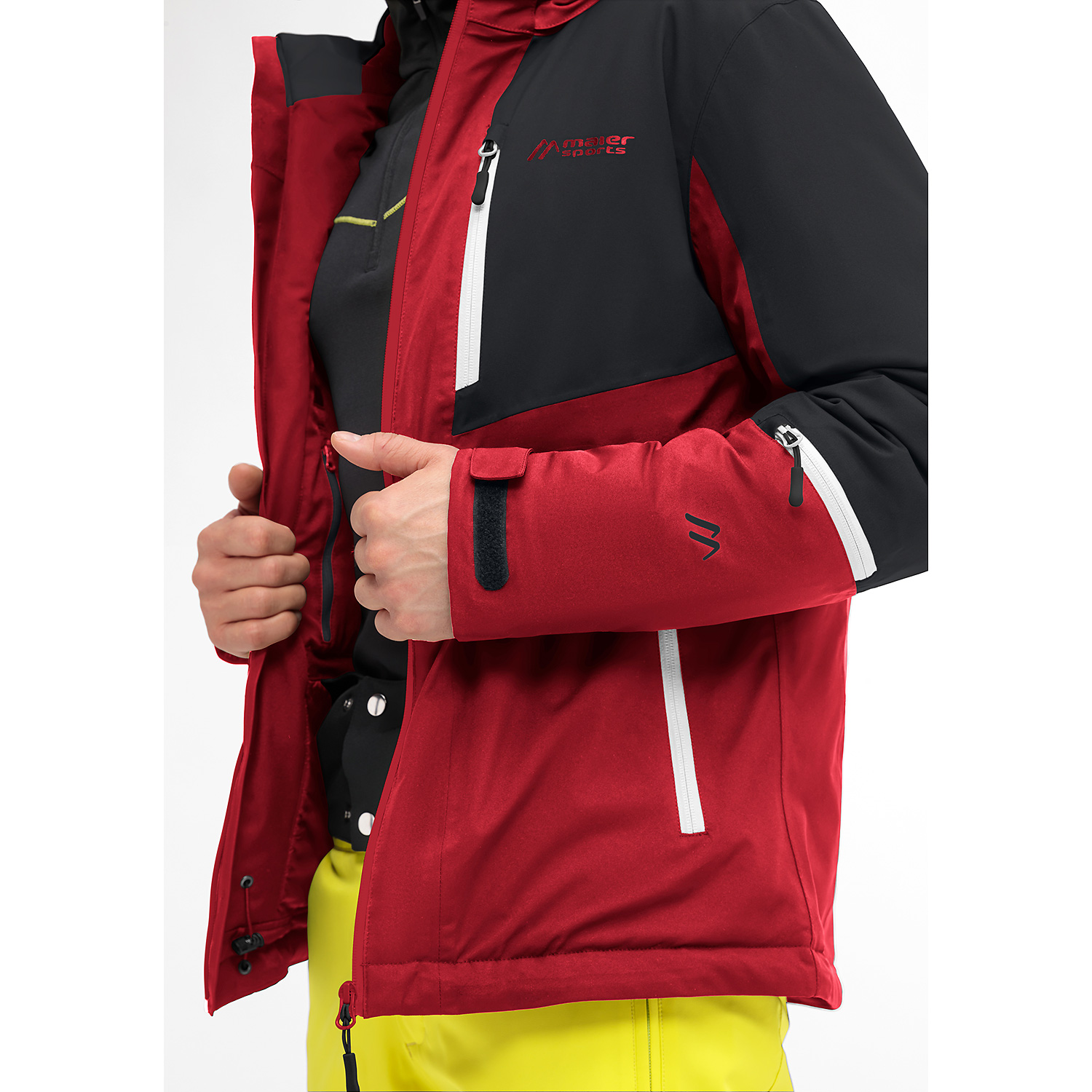 Herren Maier Sports Schwarz MONZABON M 2.0 M10900 56 Funktionsjacke