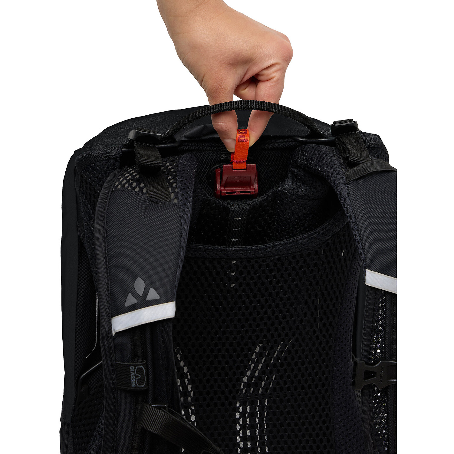 Unisex VauDe Schwarz Wo Trailvent 10 Rucksack
