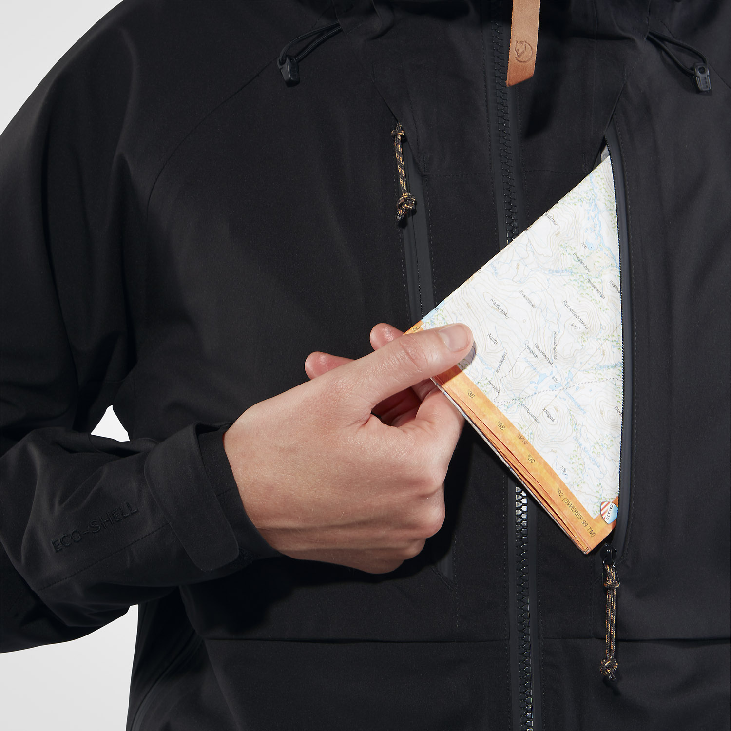 Damen Fjällräven Schwarz
