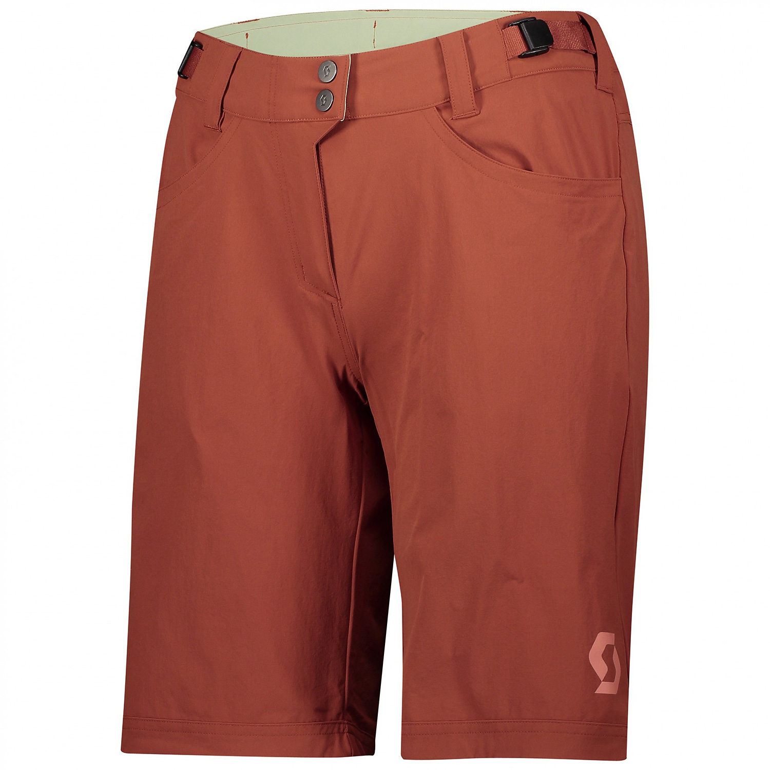Damen Scott Dunkelrot SCO Shorts W's Trail Flow w/pad Short