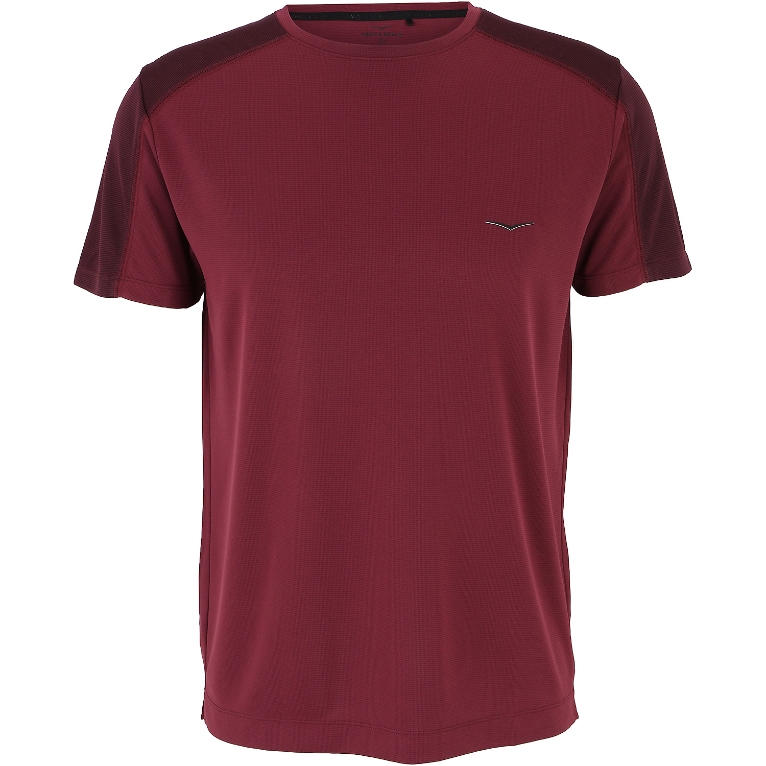 Herren Venice Beach Bordeaux VBM_Ian DDF T-Shirt 418 S Shirt