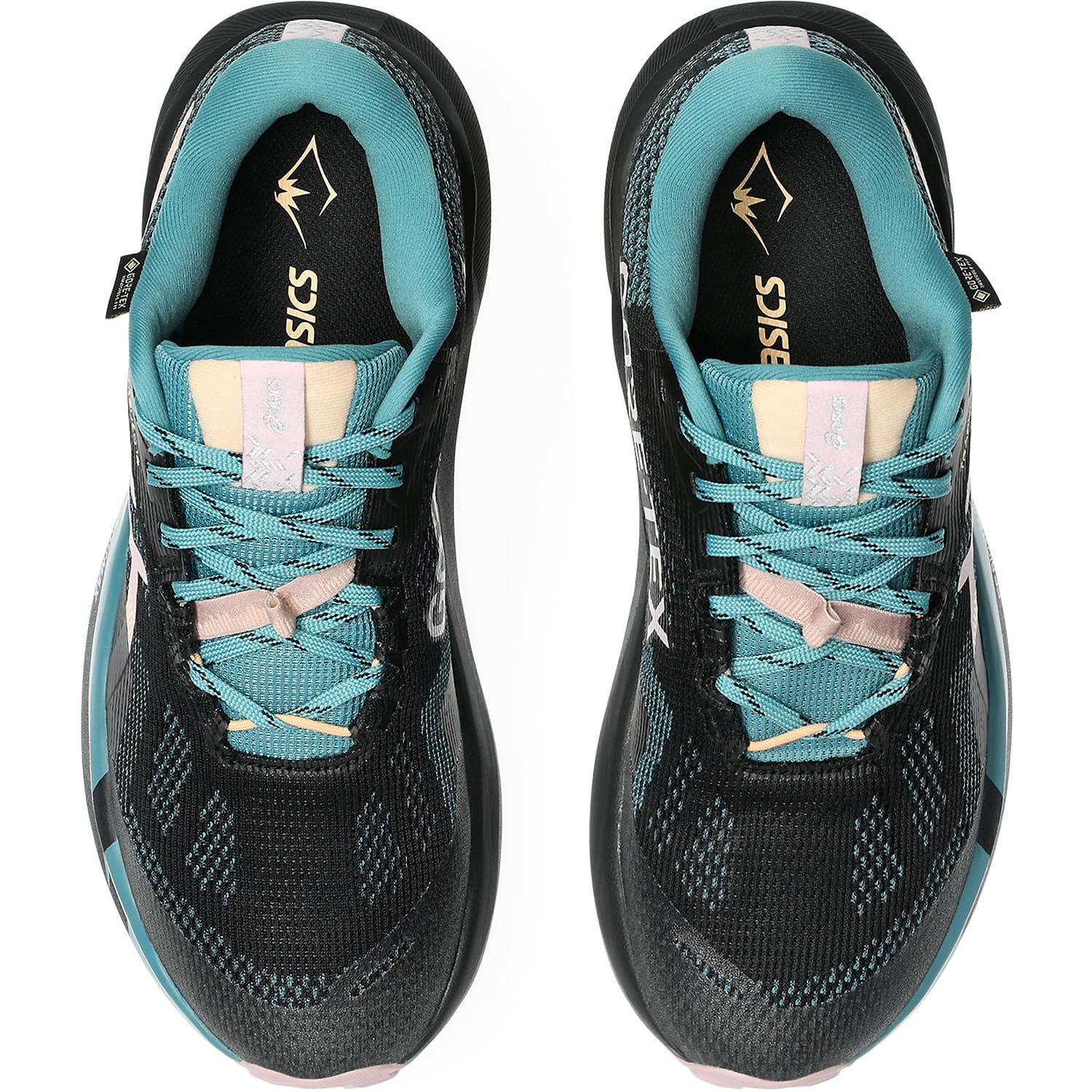 Damen Asics Schwarz