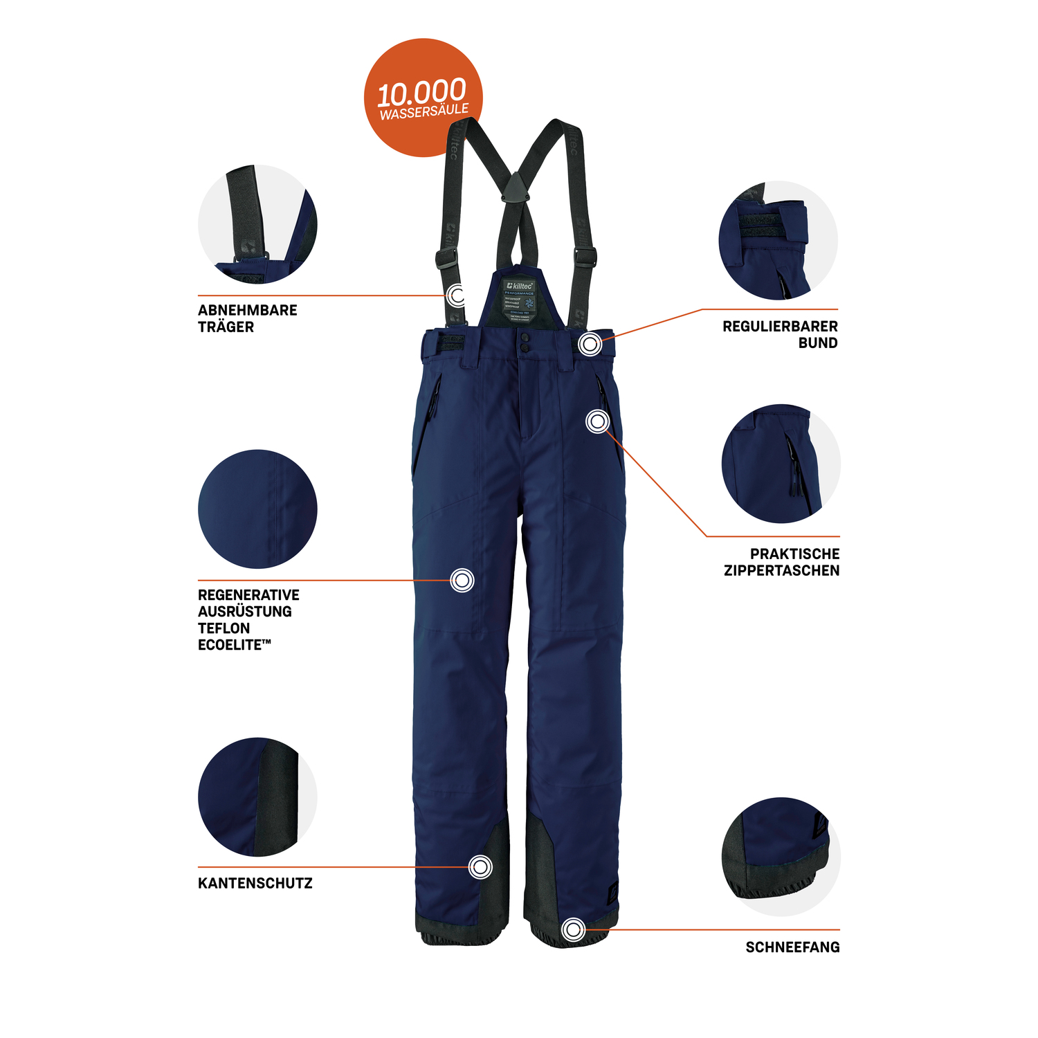 Mädchen Kinder killtec Blau