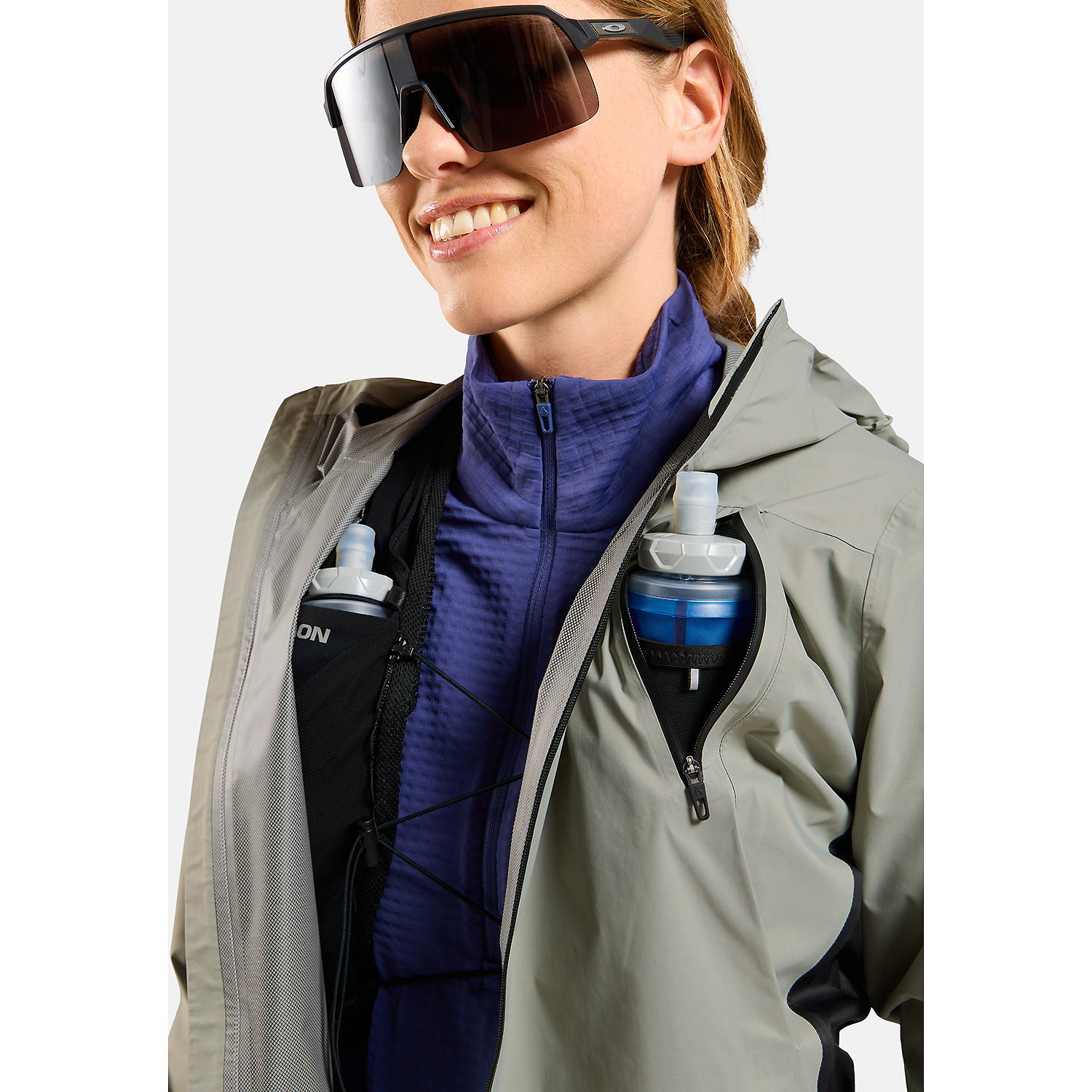 Damen Odlo Dunkelgrau X-ALP WATERPROOF PRO 10876 S Jacke