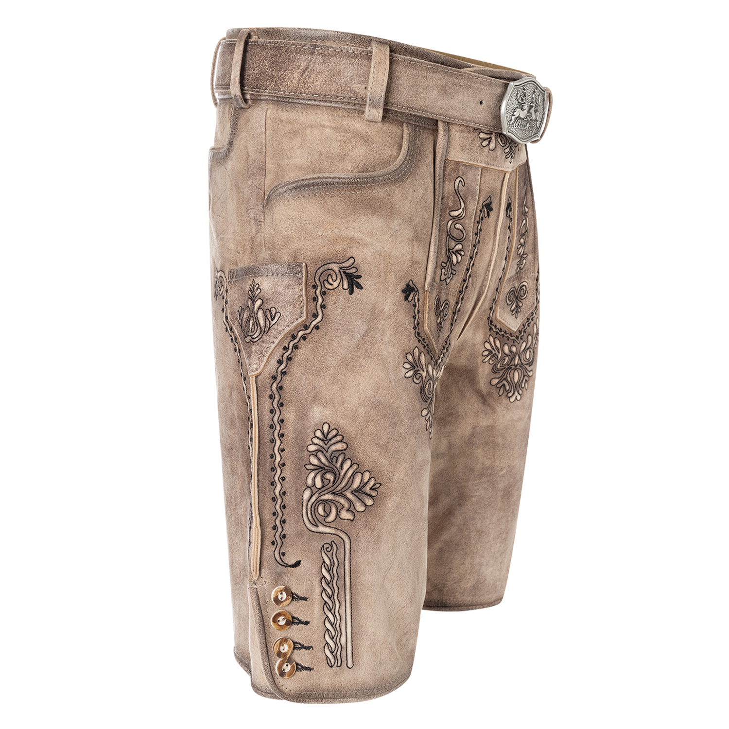 Herren Wiesnkönig Braun Sepp Lederhose