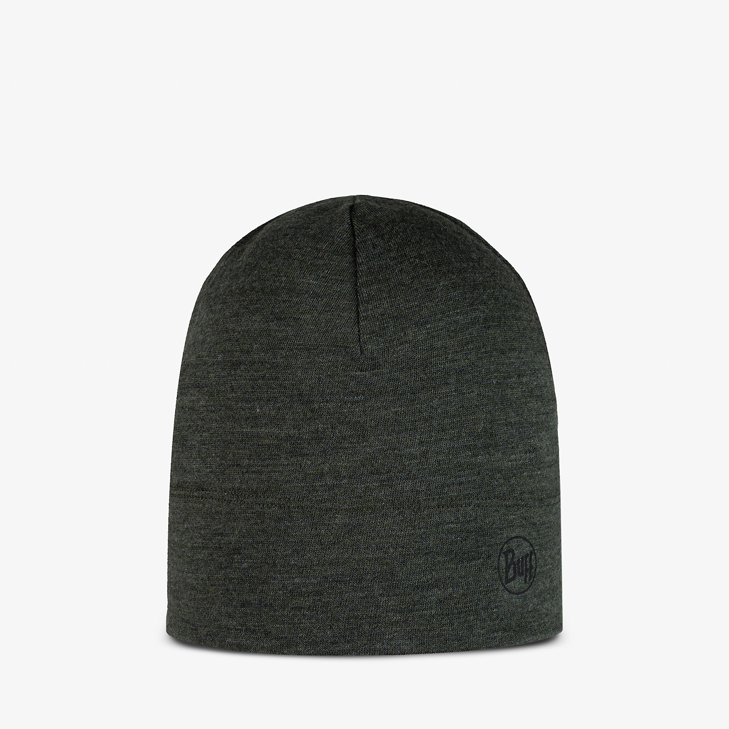 Herren Buff Oliv Merino Midweight Beanie 843 - Mütze