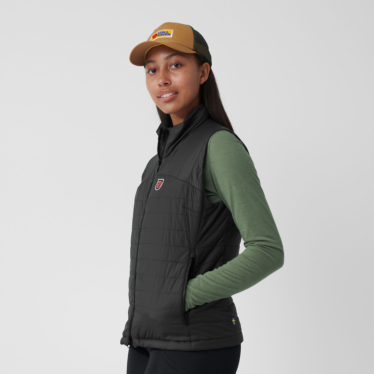 Damen Fjällräven Schwarz