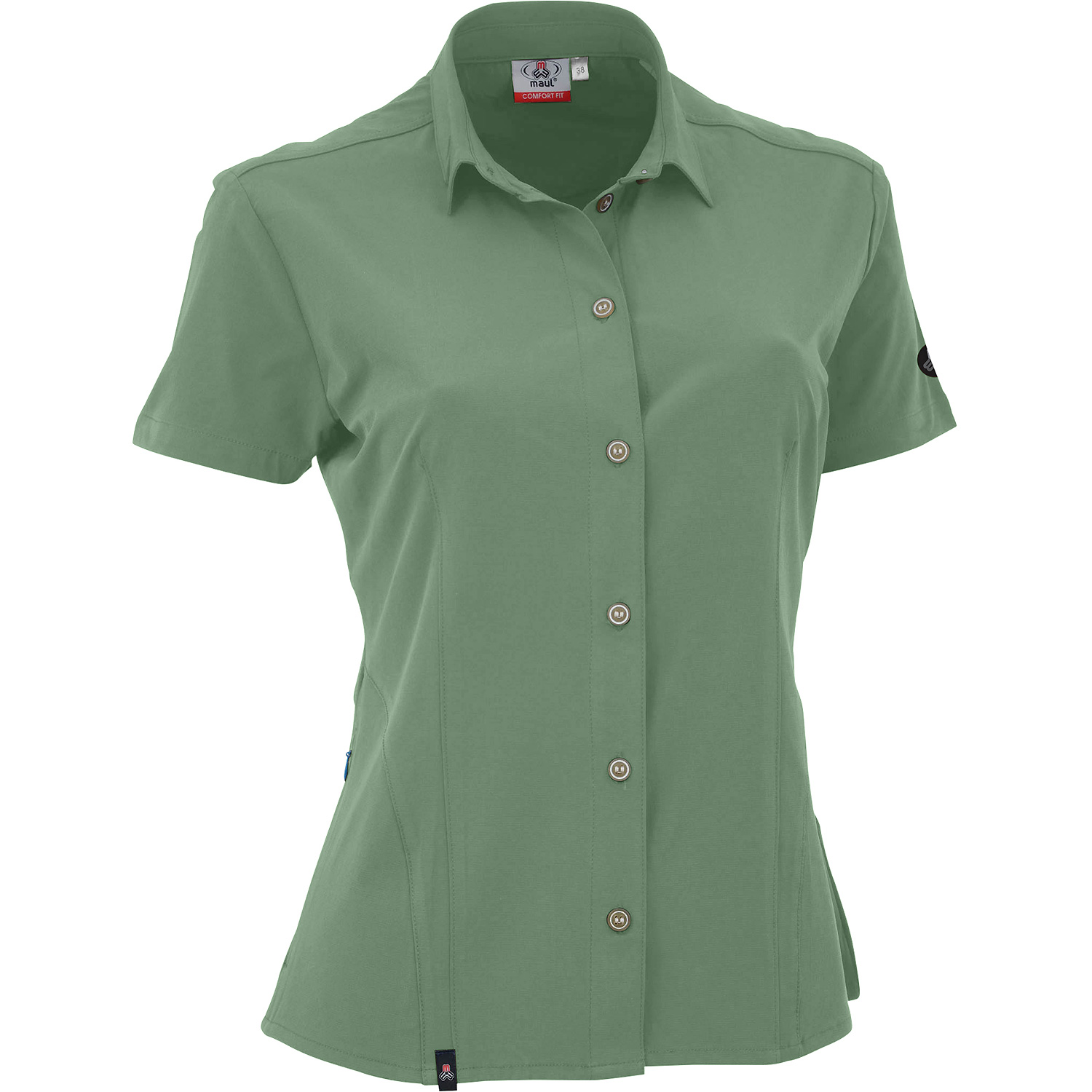 Damen Maul Sport Türkis Vilsalpsee II - 1/2 Bluse elas 16 48 Bluse