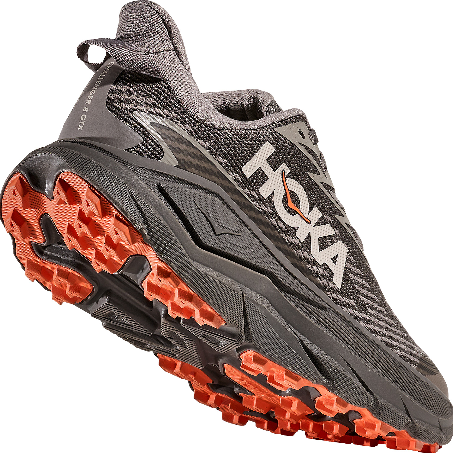Damen Hoka Grau CHALLENGER 8 GTX CVL 6,5 Trailrunningschuhe