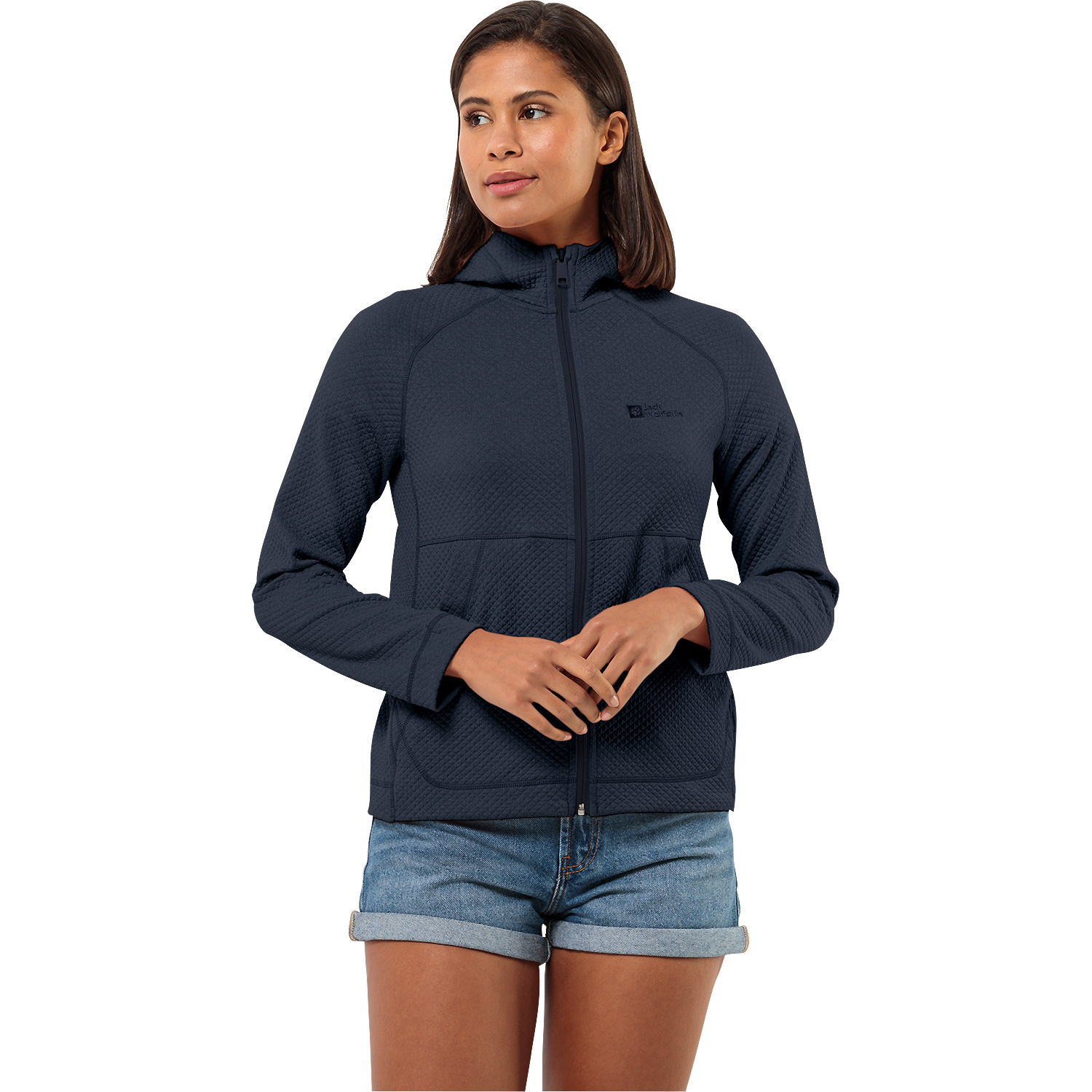 Damen Jack Wolfskin Marine WINTERSTEIN FZ M 4299 XXL Unterjacke