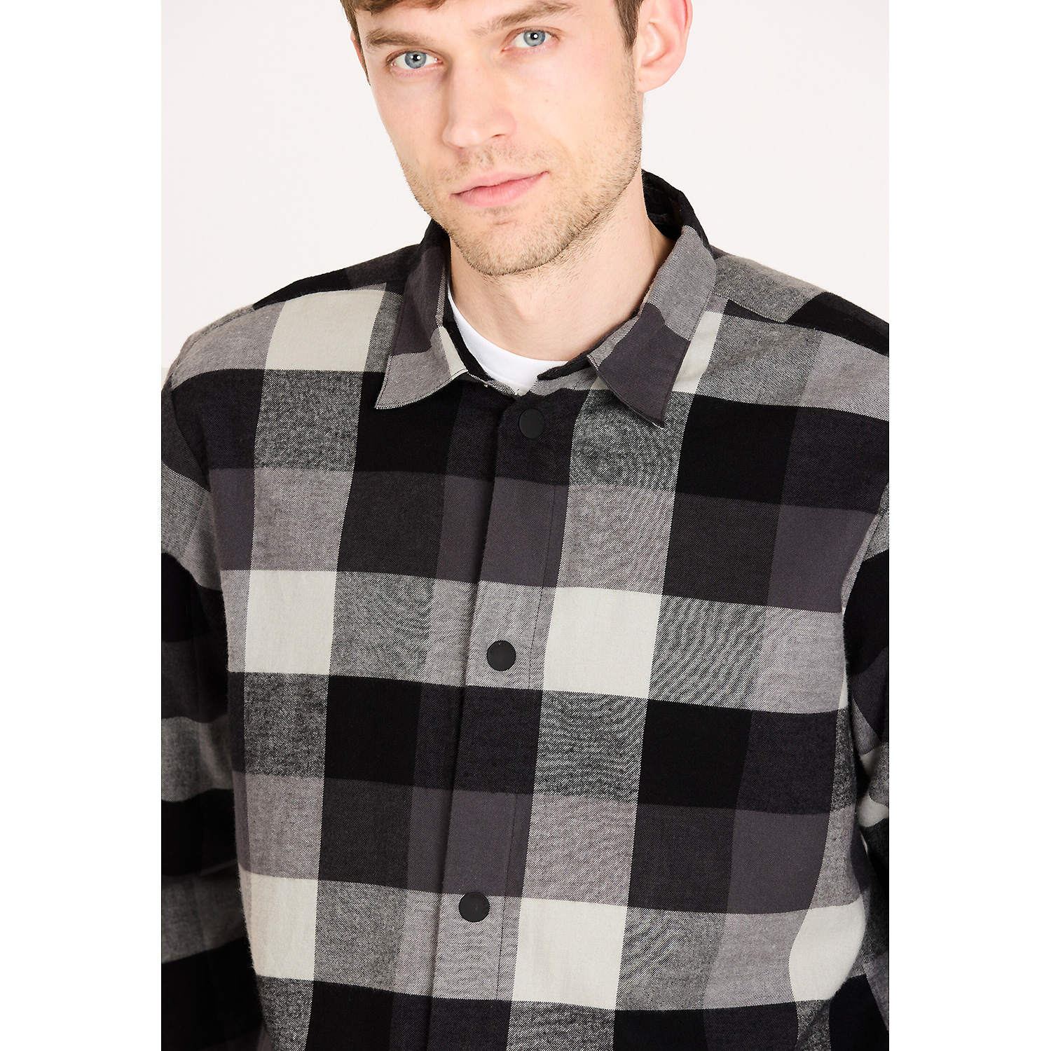 Herren Whistler Schwarz Riglet M Chequered Shirt 1001 M Hemd