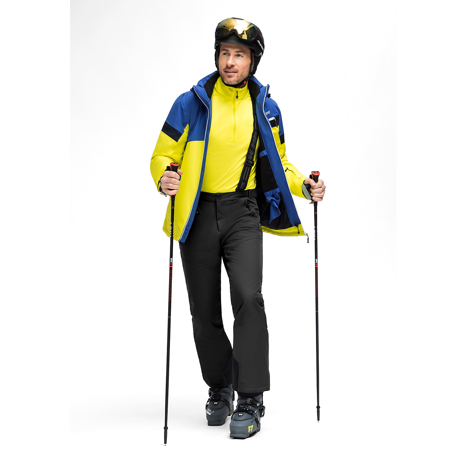 Herren Maier Sports Schwarz