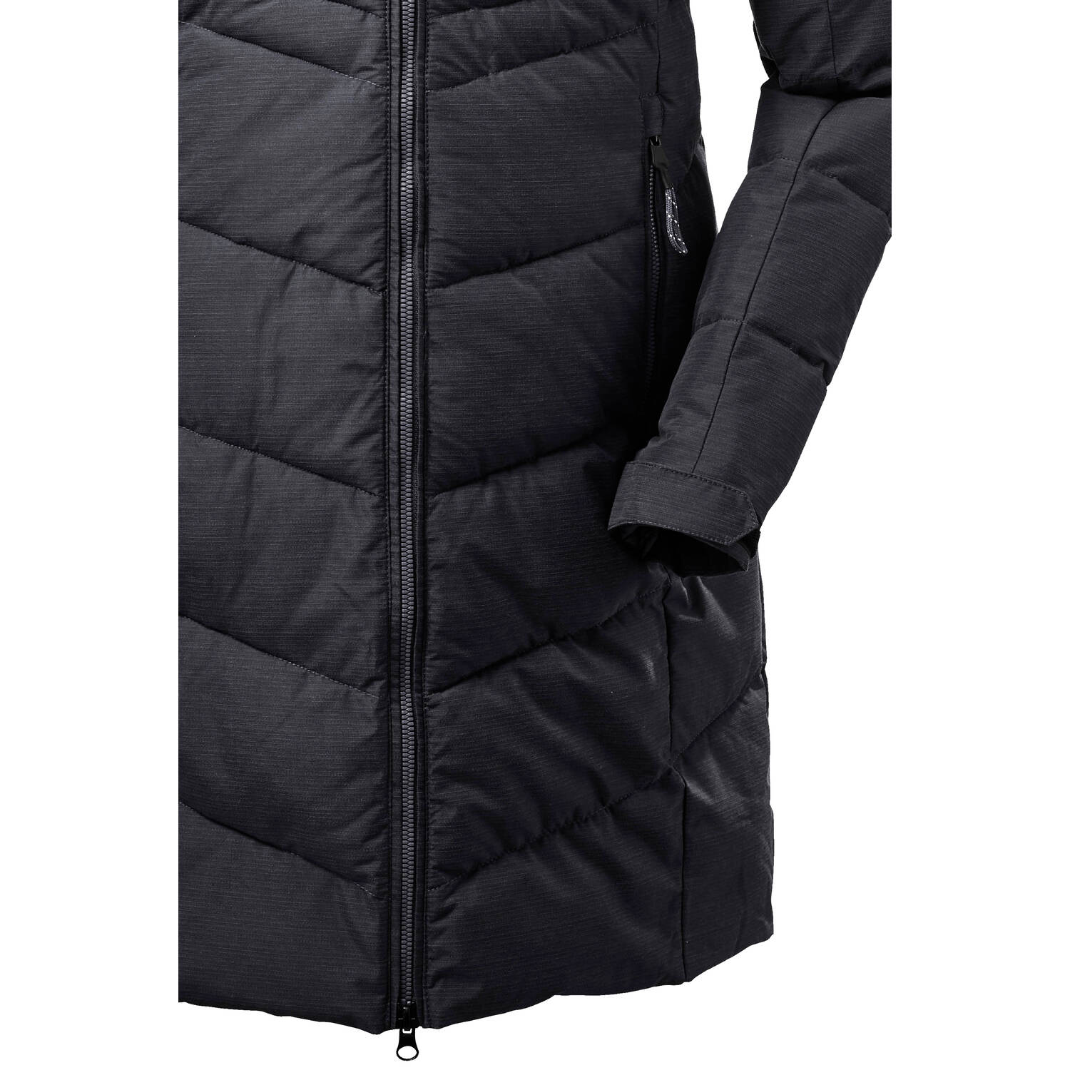 Damen killtec Schwarz KOW 150 WMN QLTD PRK 00200 50 Mantel