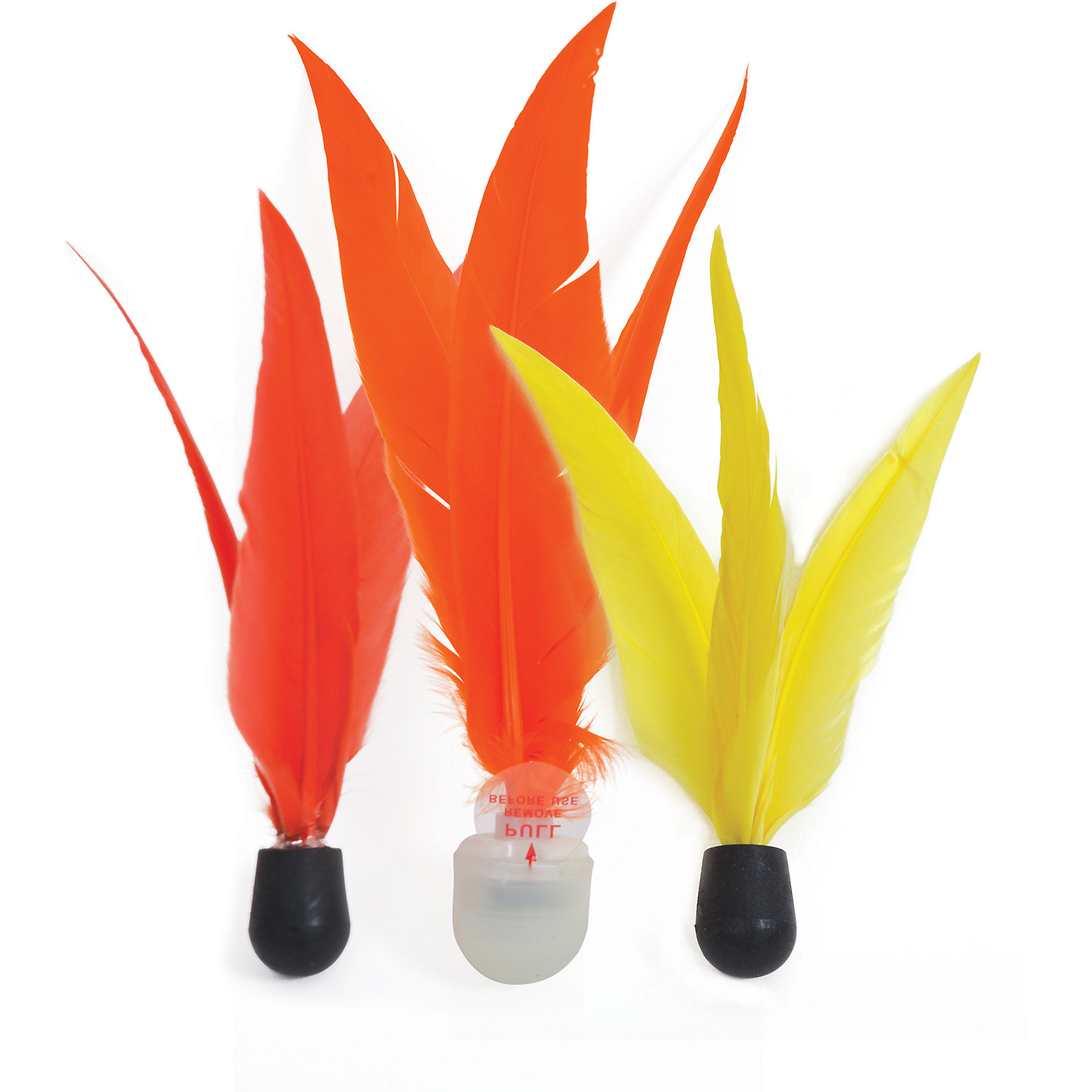 Unisex Schildkröt wie abgebildet JAZZMINTON BIRDIE´S (3 Stück Ersatzbälle incl.LED Nightplay) 000 - Spiel