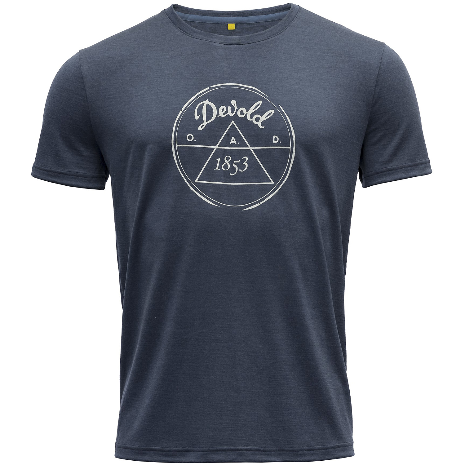 Herren Devold Blau M 1853 MERINO 150 TEE
