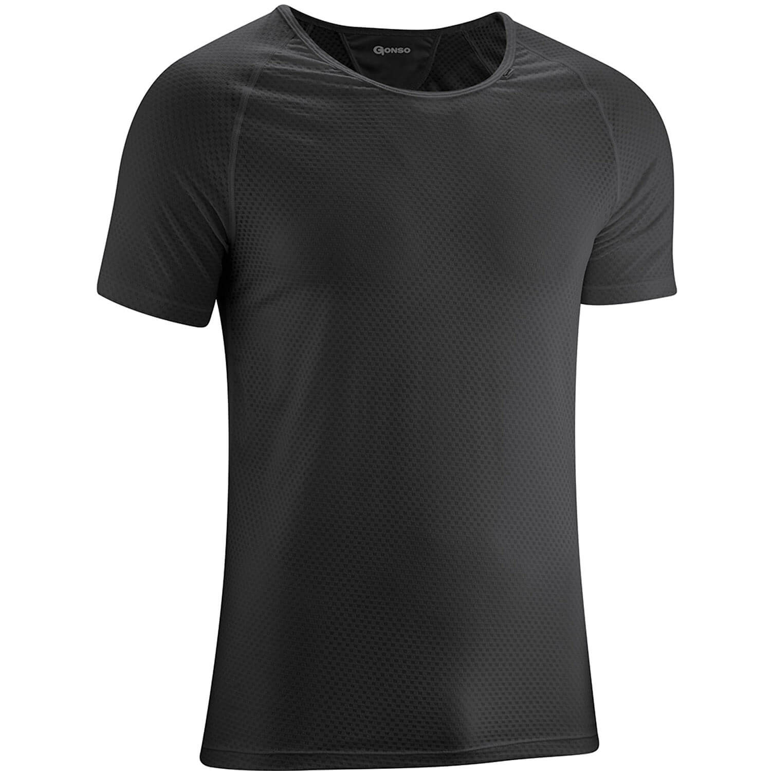 Herren Gonso Schwarz Base Shirt M Regenjacke
