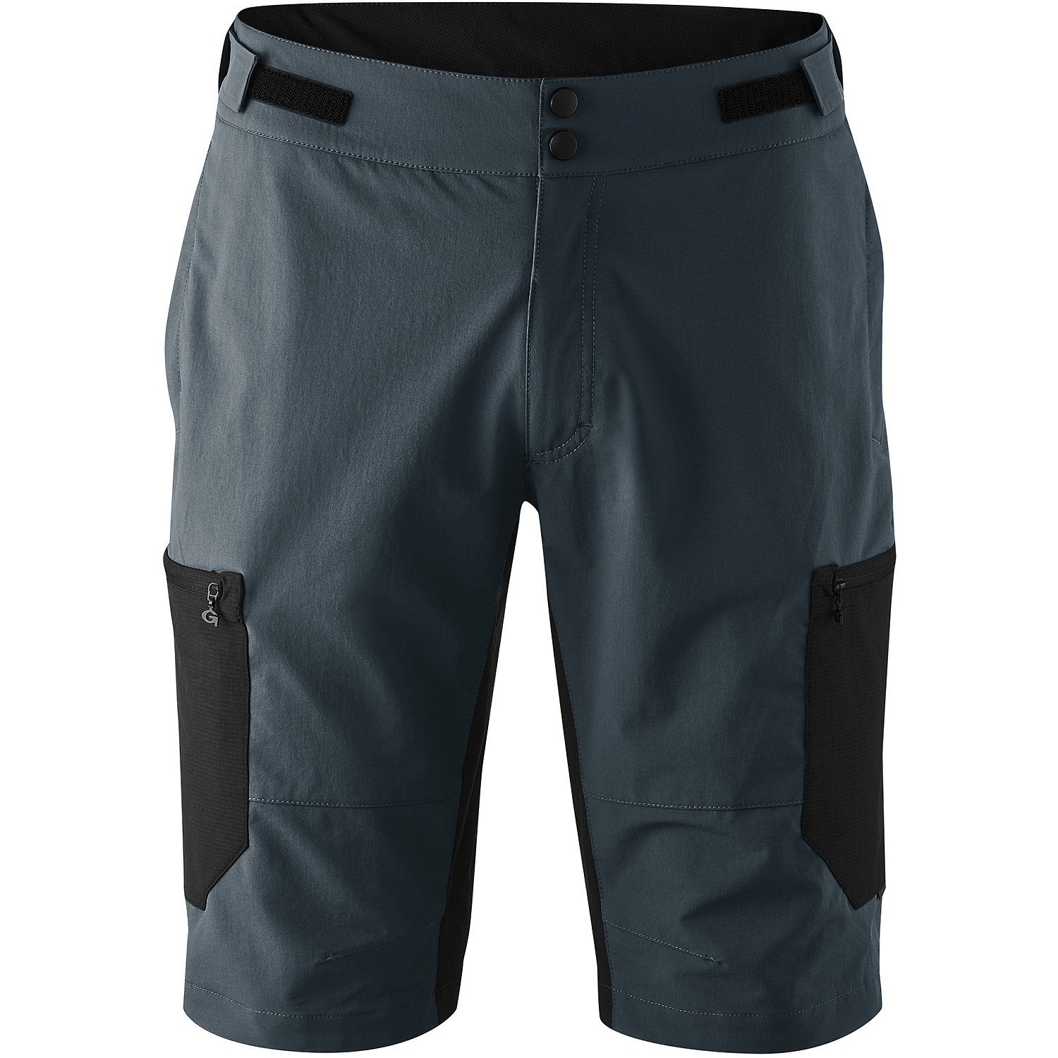 Herren Gonso Nachtschwarz Adventure Shorts Cargo M Sporthose
