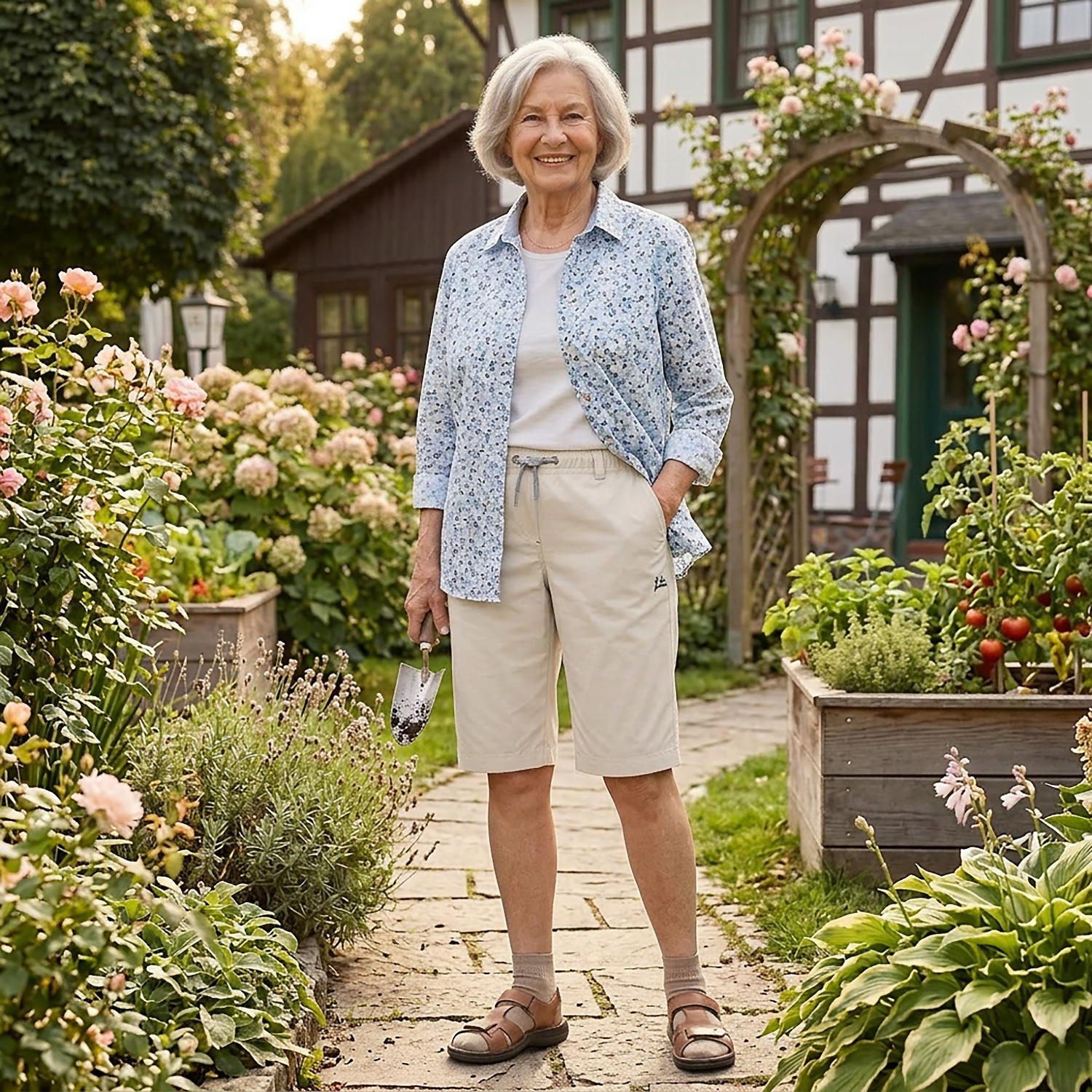 Damen Wiesnkönig Beige