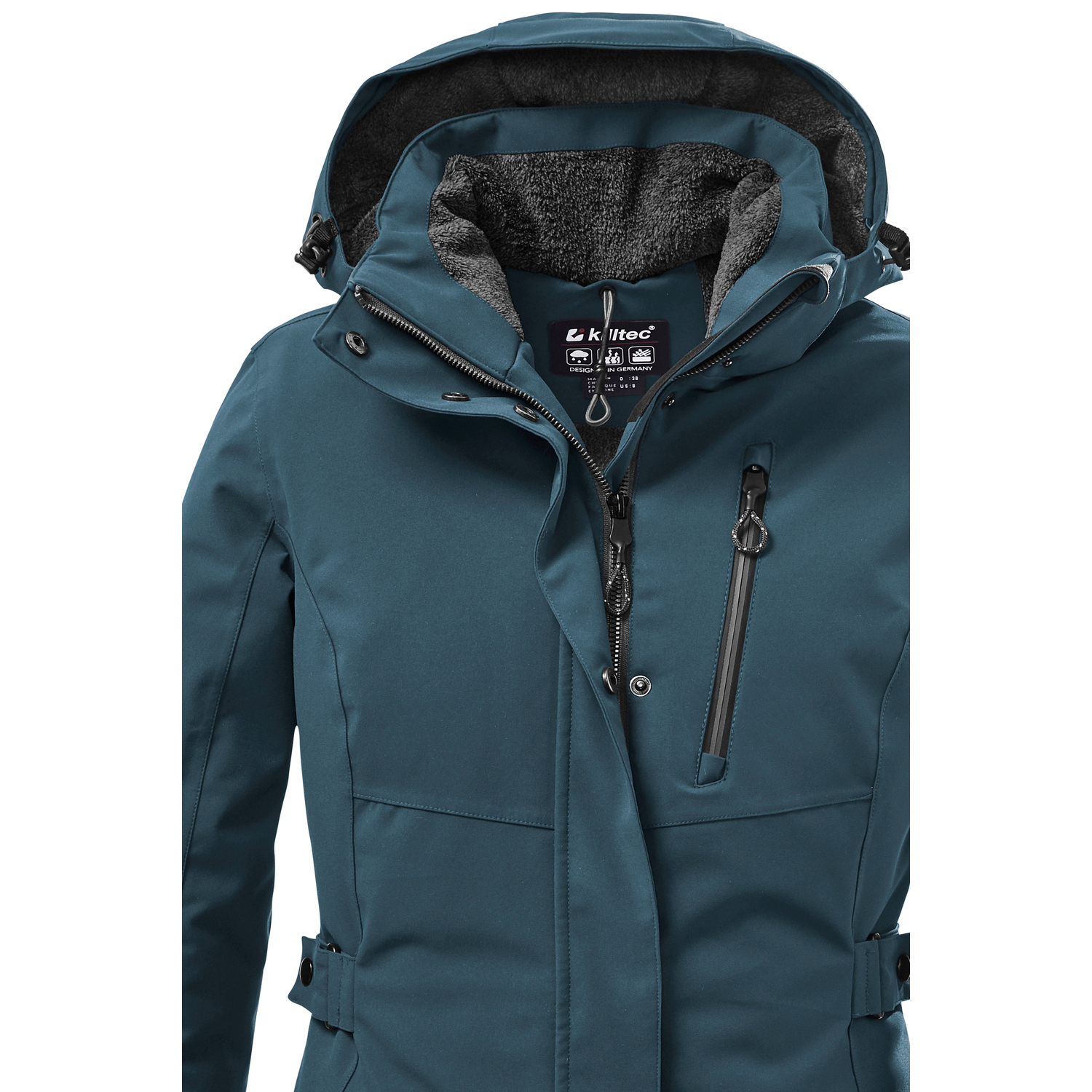 Damen killtec Petrol KOW 165 WMN PRK 00744 54 Mantel